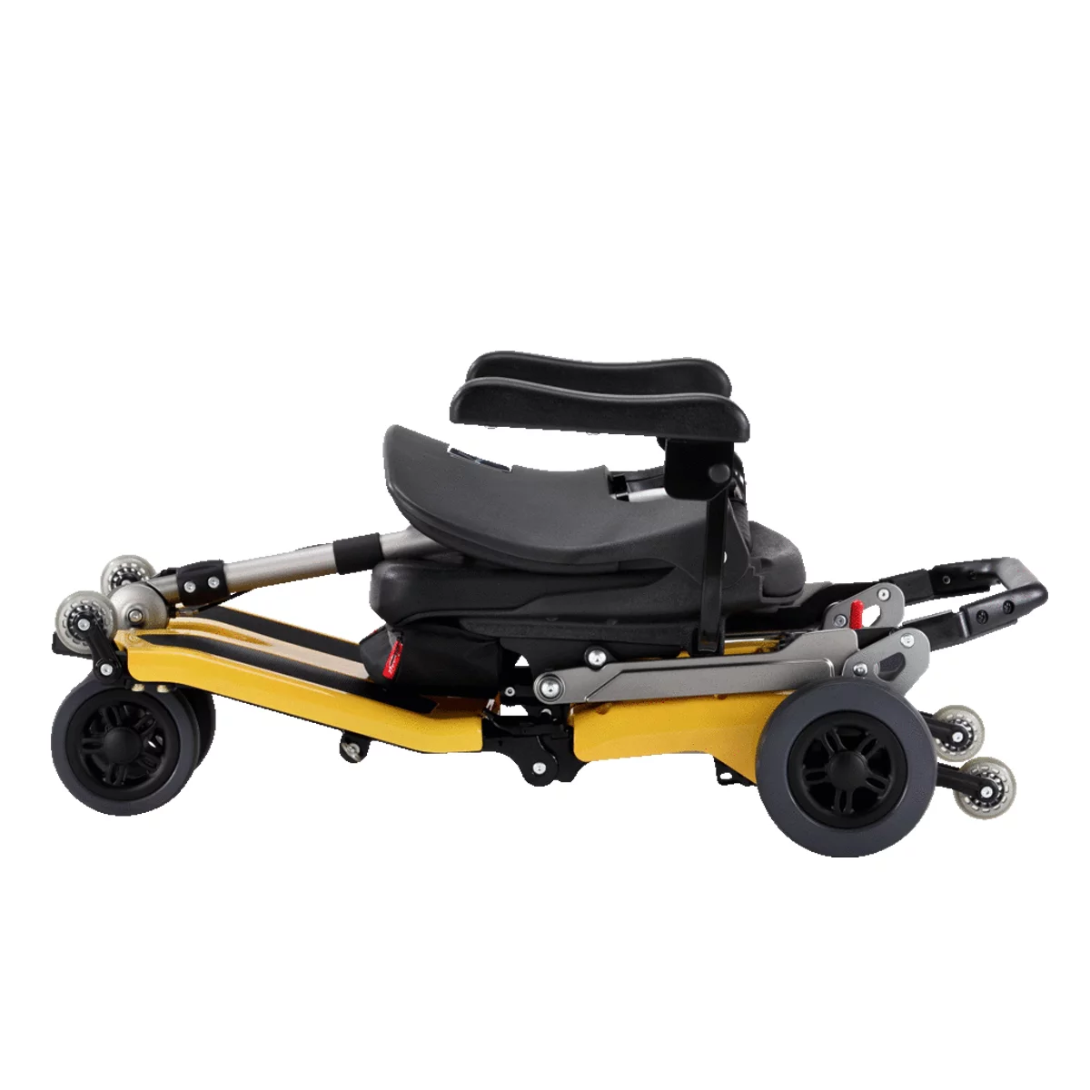 Luggie Standard Folding Mobility Scooter, Yellow