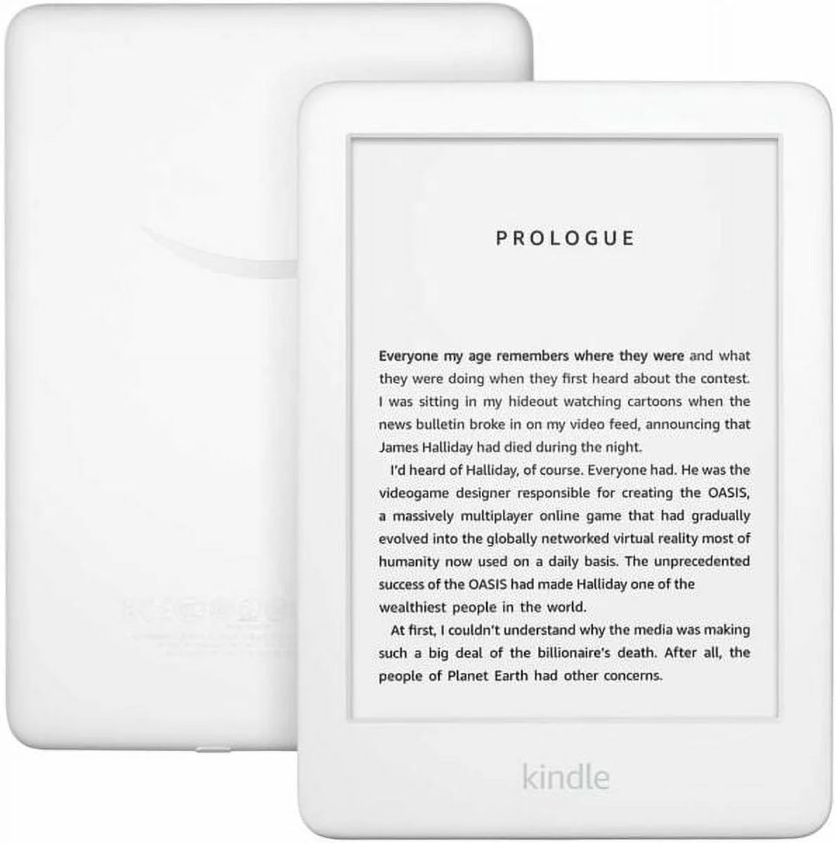 TabletKindle Paperwhite 10th Generation (2018) 8GB With Offers Built-in Front Light - White 53-012749