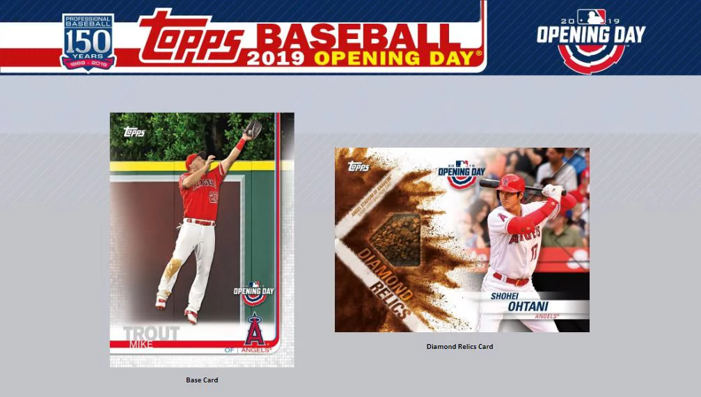 2019 Topps MLB Opening Day Baseball Value Box