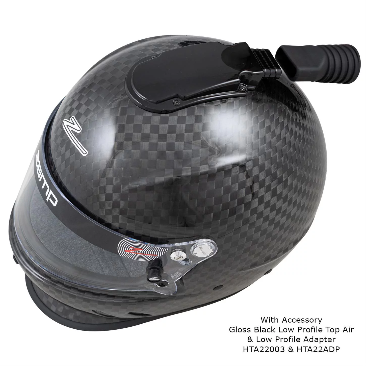 Zamp H775CA3M RZ-65D Helmet - Full Face - Snell SA2020  Carbon Fiber - Medium