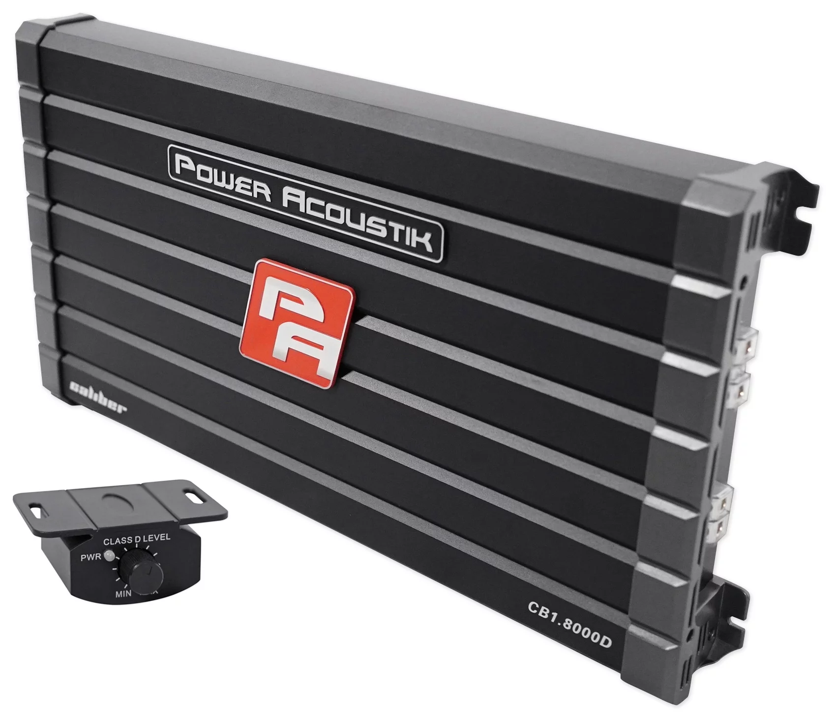 Power Acoustik CB1-8000D 4000 Watt RMS Mono Amplifier Car Audio Class D+Amp Kit