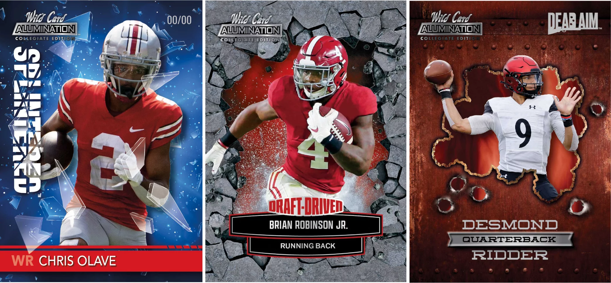 21 Wild Card NIL Football Premium Mega Box Trading Cards