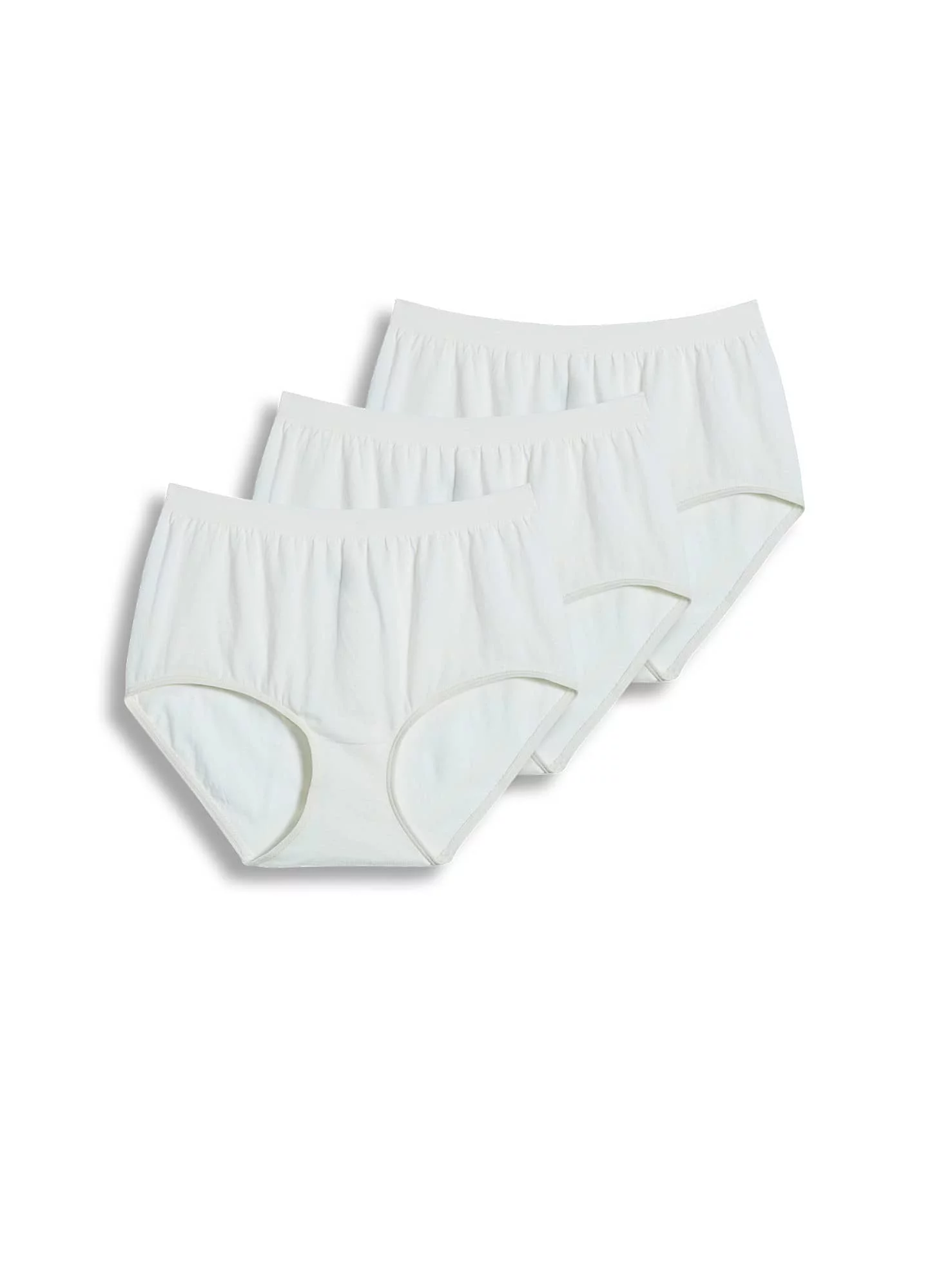 Jockey Women's Comfies Cotton Brief - 3 Pack