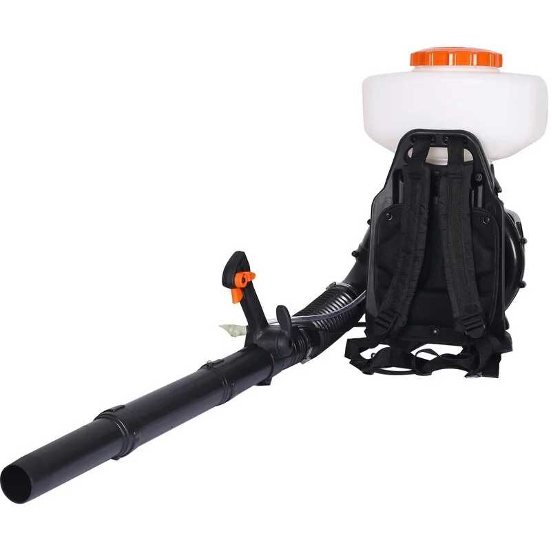 Backpack fogger sprayer,mist and duster sprayer,agricultural fertilizatino spray dusting machine - Black - 52cc