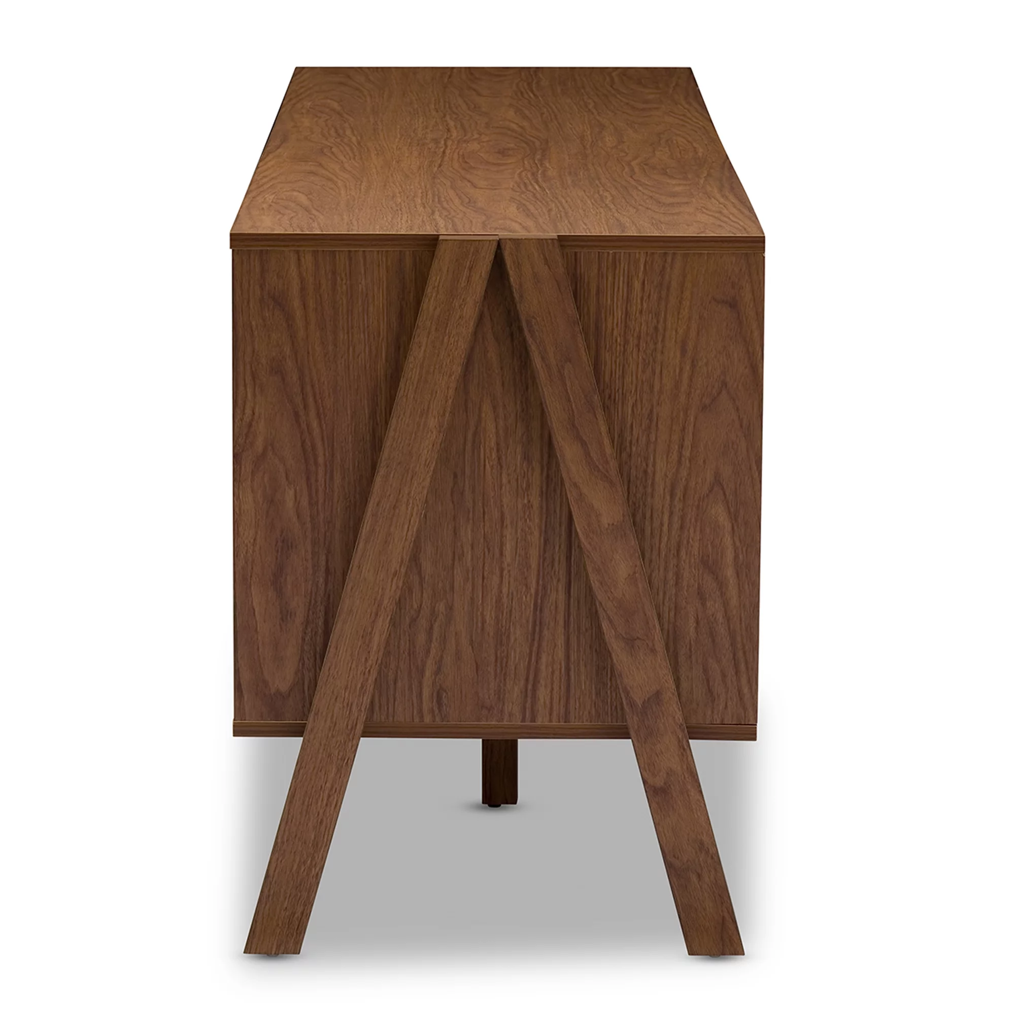 Willow White and Walnut Sideboard by Bellamy Studios