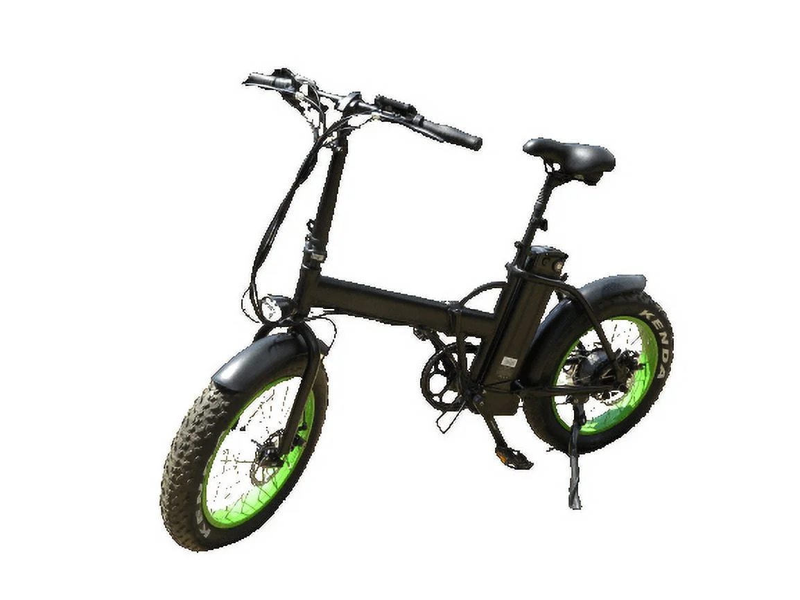 Best Foldable Electric Bike Foldebike-Mf-17 - 7-Speed Fat Tire & LED Lights