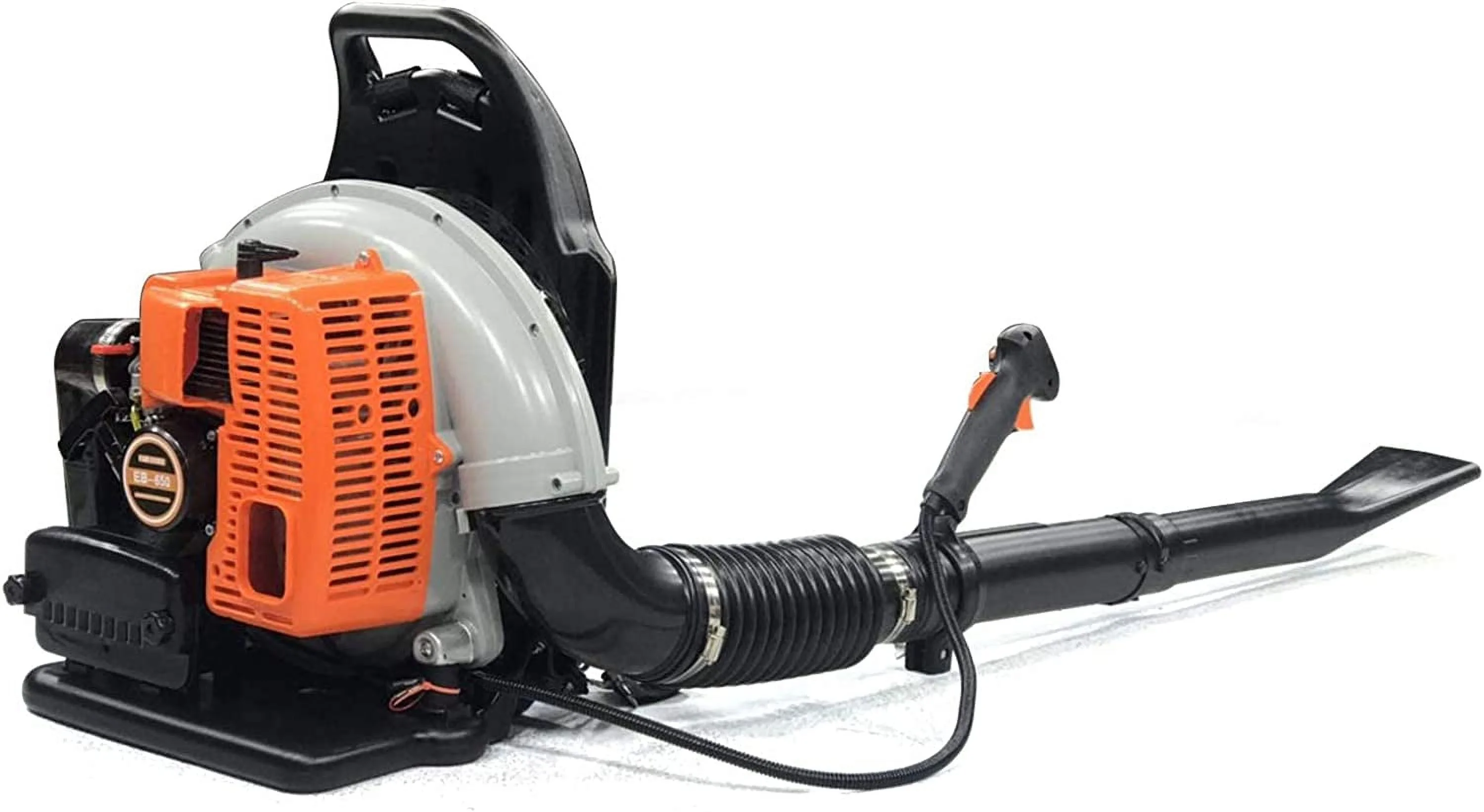 Denset 65CC 3.6HP 2 Stroke Backpack Gas Powered Grass Blower Commercial Leaf Gasoline W/ Harness Air-Cooled