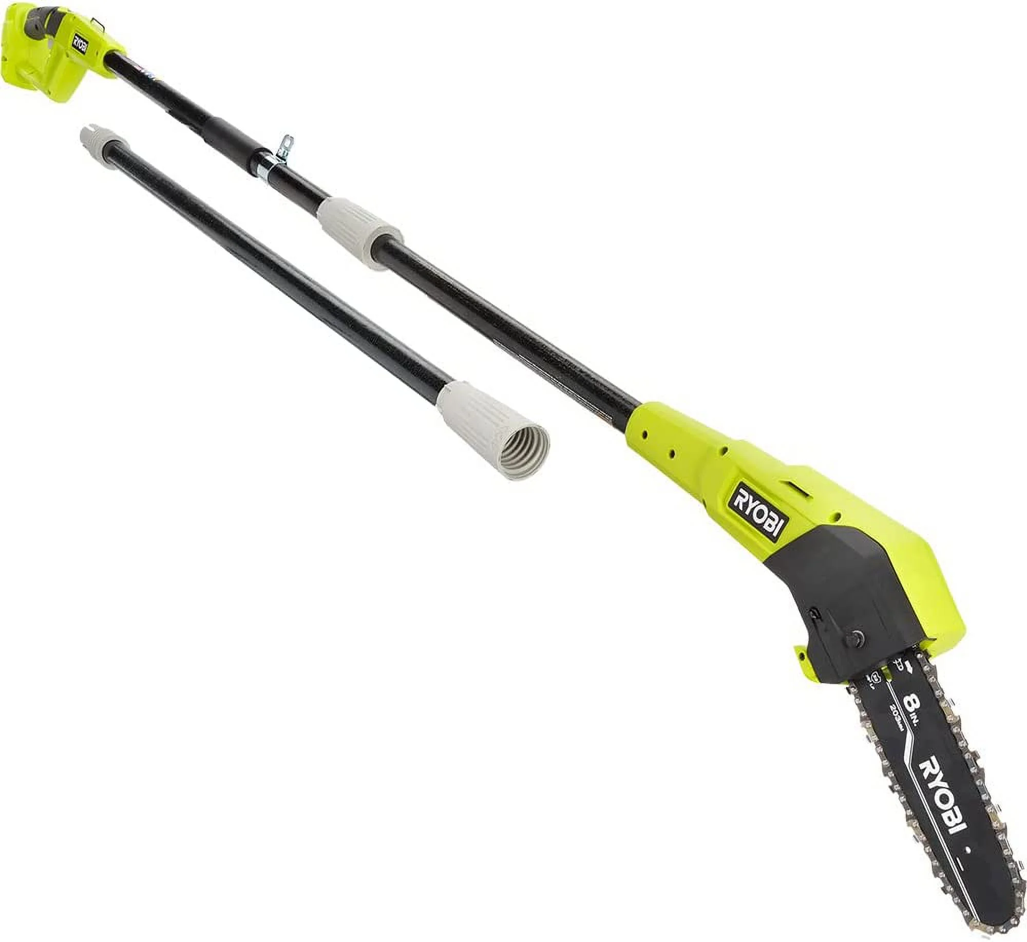 RYOBI 18V ONE+ 8'' POLE SAW & 8'' PRUNING SAW COMBO KIT, Green, (P20310)