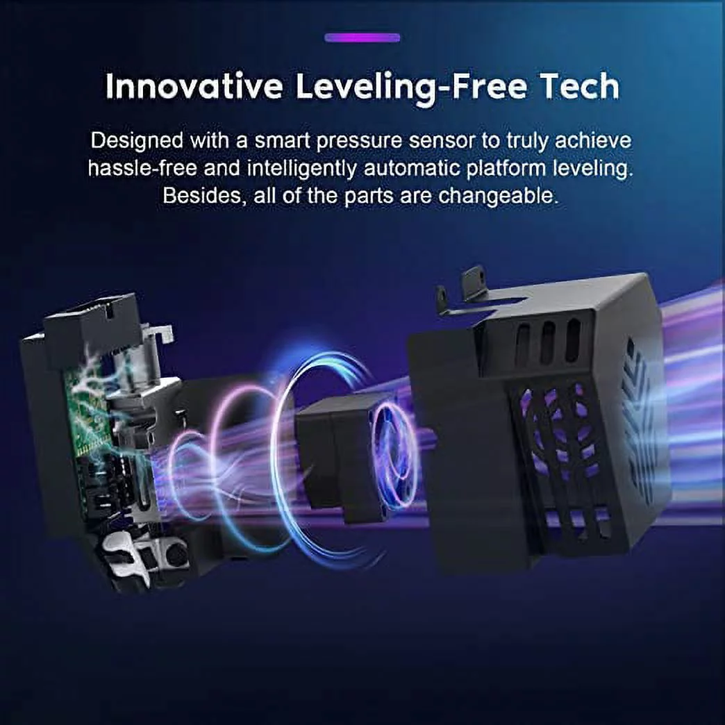 Creality 3D CR-6 SE 3D Printer Upgraded High Precision 3D Printer DIY Kit Printing Size 235*235*250mm with 4.3in HD Color Touchscreen Silent Motherboard 8G SD Card PLA Fialment Support Auto Leveling