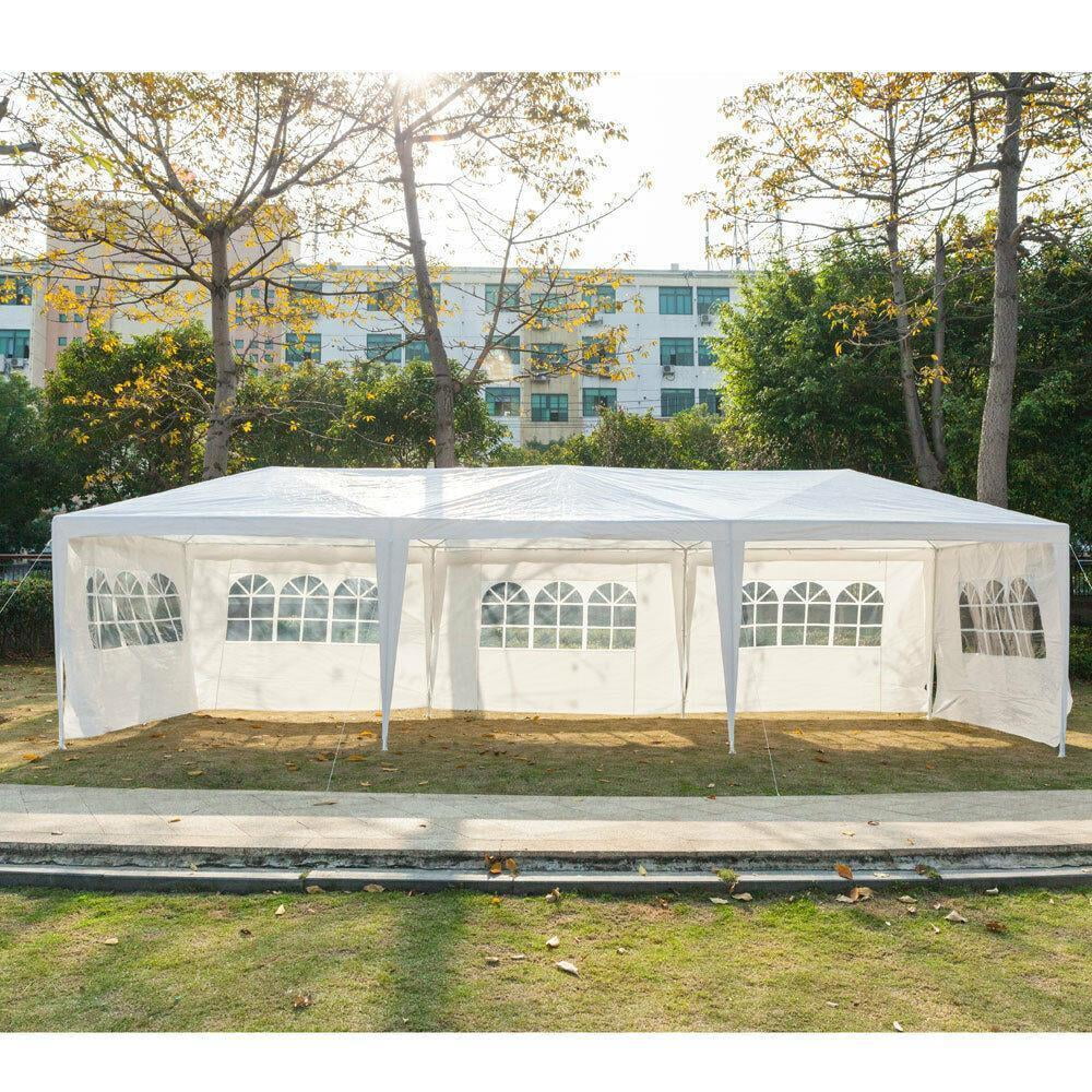 10'x30'/20'/10' Party Wedding Patio Tent Canopy Heavy Duty Gazebo Pavilion Event