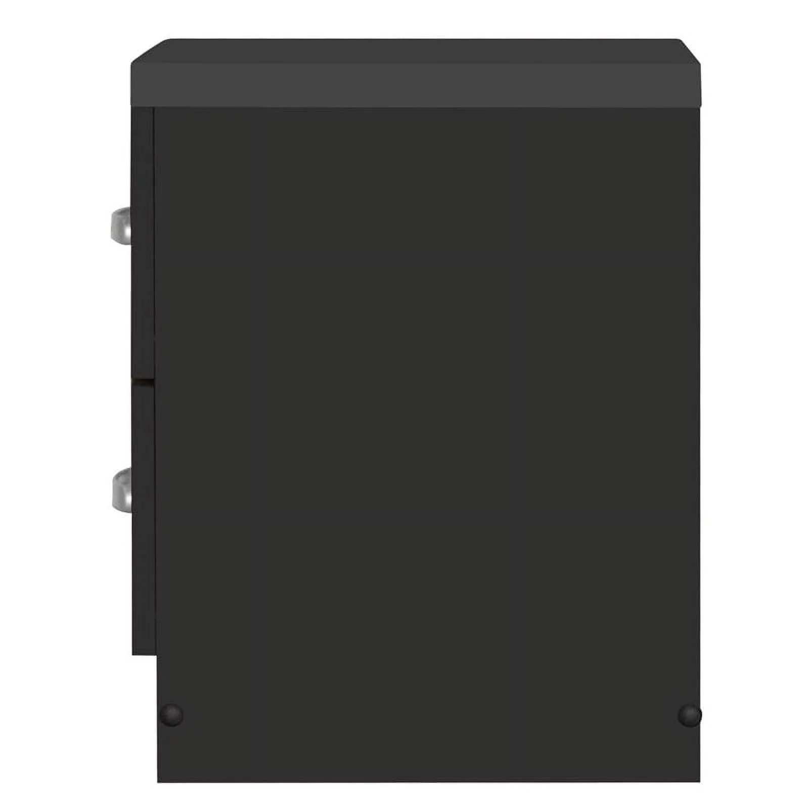 Home Square 3-Piece Set with Full Bed 4-Drawer Chest Dresser & Nightstand