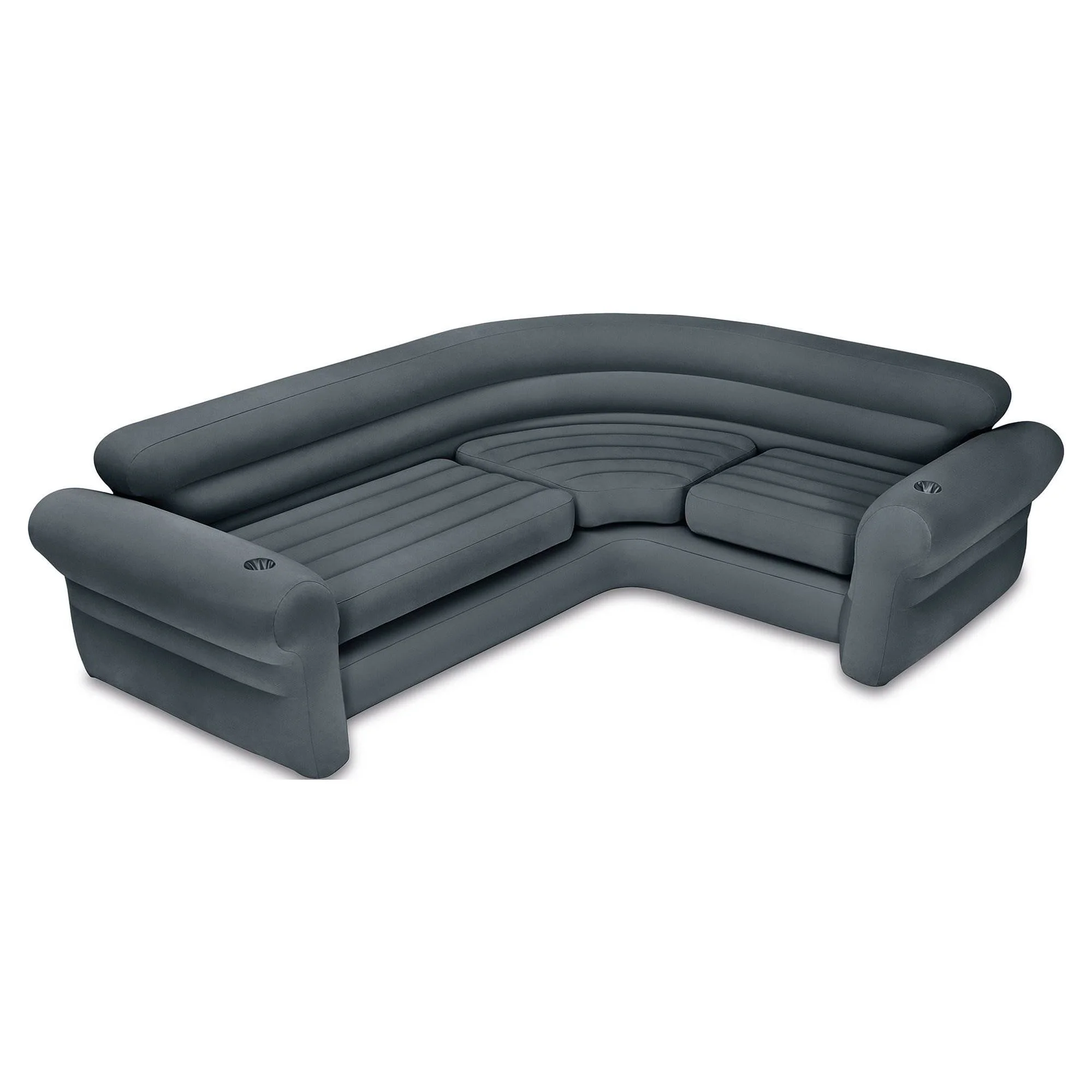 Intex Inflatable Corner Sectional Sofa & Ultra Lounge Chair and Ottoman Set