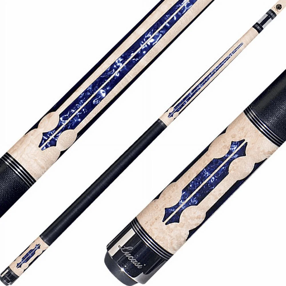 Lucasi Hybrid LHC97 Pool Cue + 11.75/12.75mm Zero Flexpoint Hybrid Shaft + Uni-loc Quick Release Joint + Kamui Pro Tip