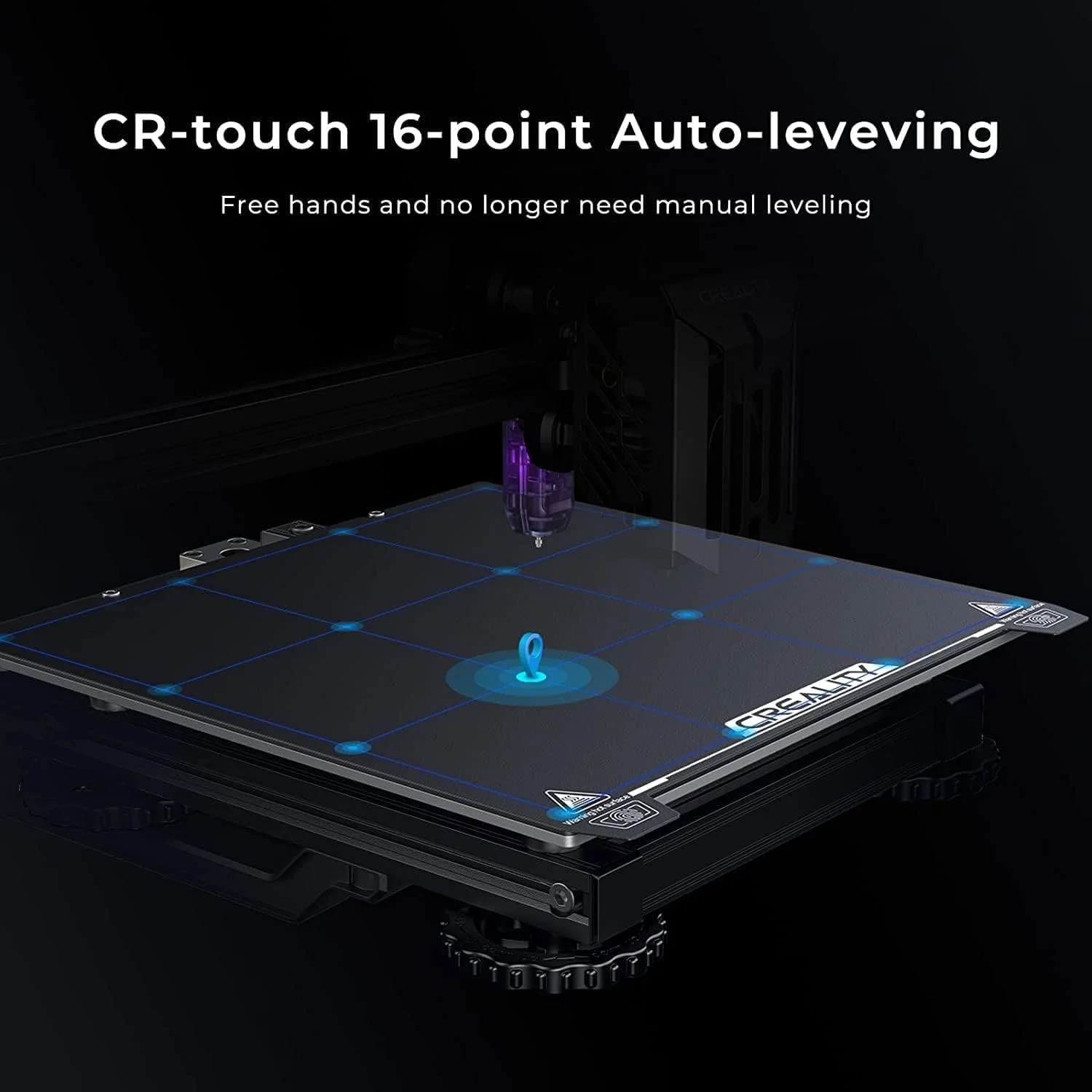 Official Creality Ender-5 S1 3D Printer Kit with Acrylic Enclosure and Top Cover, Auto Leveling Stable Cube Frame