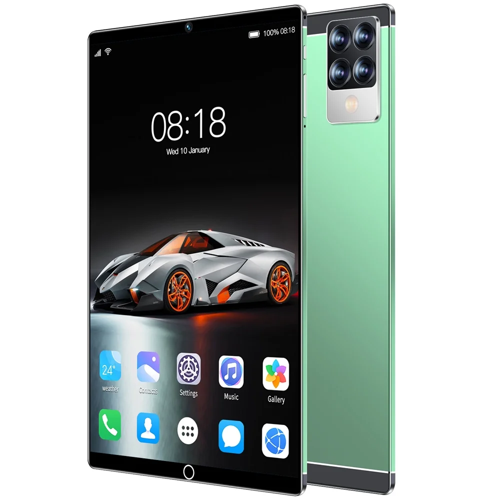 10 Inch Android Tablet IPS High Definition Screen WiFi Bluetooth Voice Call Game GPS 4G With Call Dual Card Dual Standby