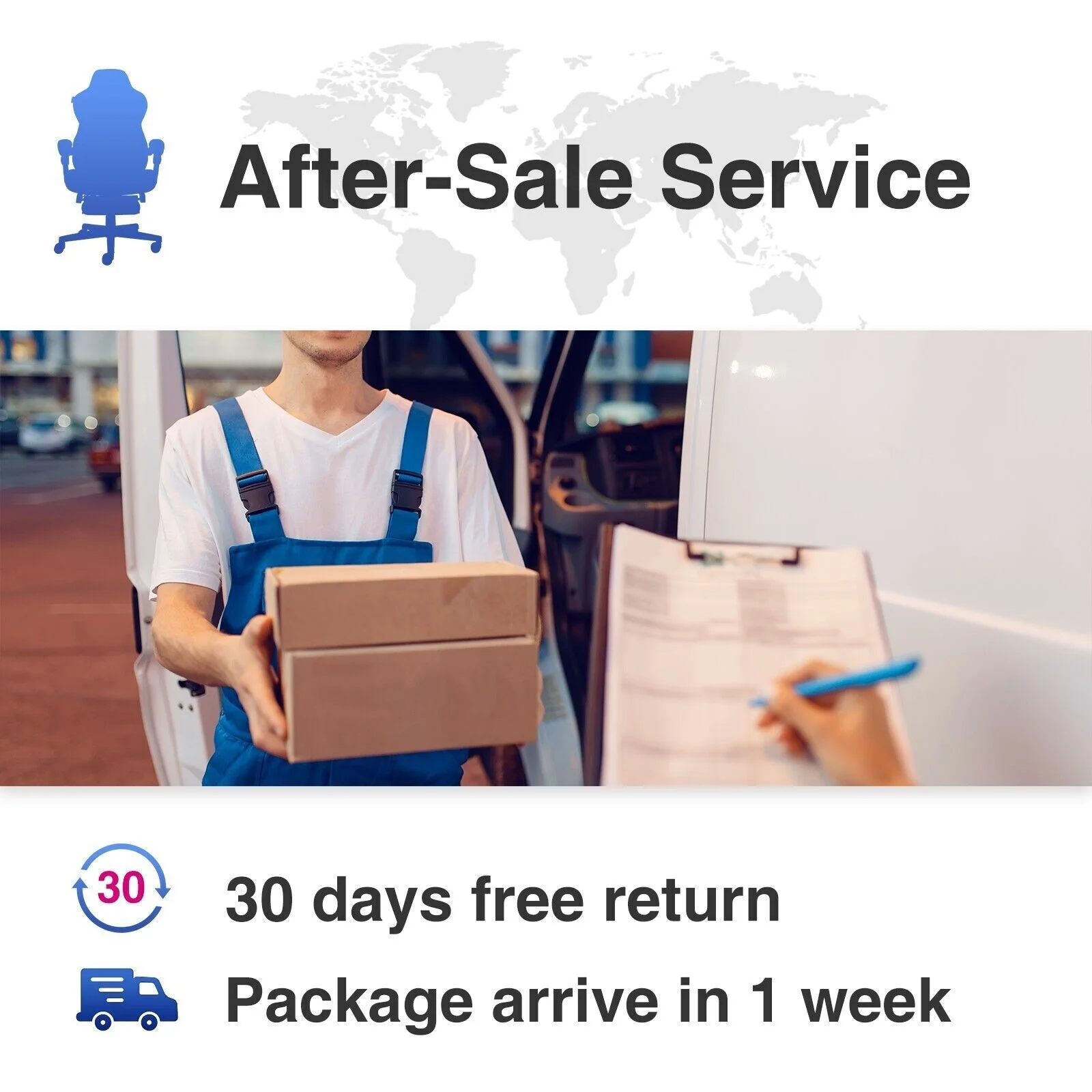 ELECWISH Gaming Chair Ergonomic Computer Office Chair Recliner Swivel Seat