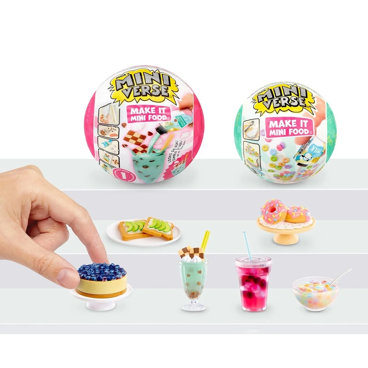 MGA's Miniverse Café & Diner Food, 6 Pack