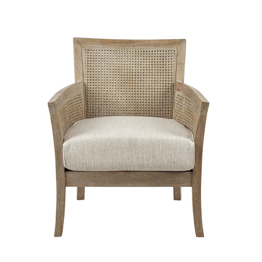 Rustic Cane Back Accent Chair, Belen Kox