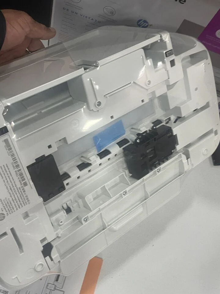 DeskJet 2742e Wireless/Bluetooth Color All-in-One Inkjet Printer (Milky Way)