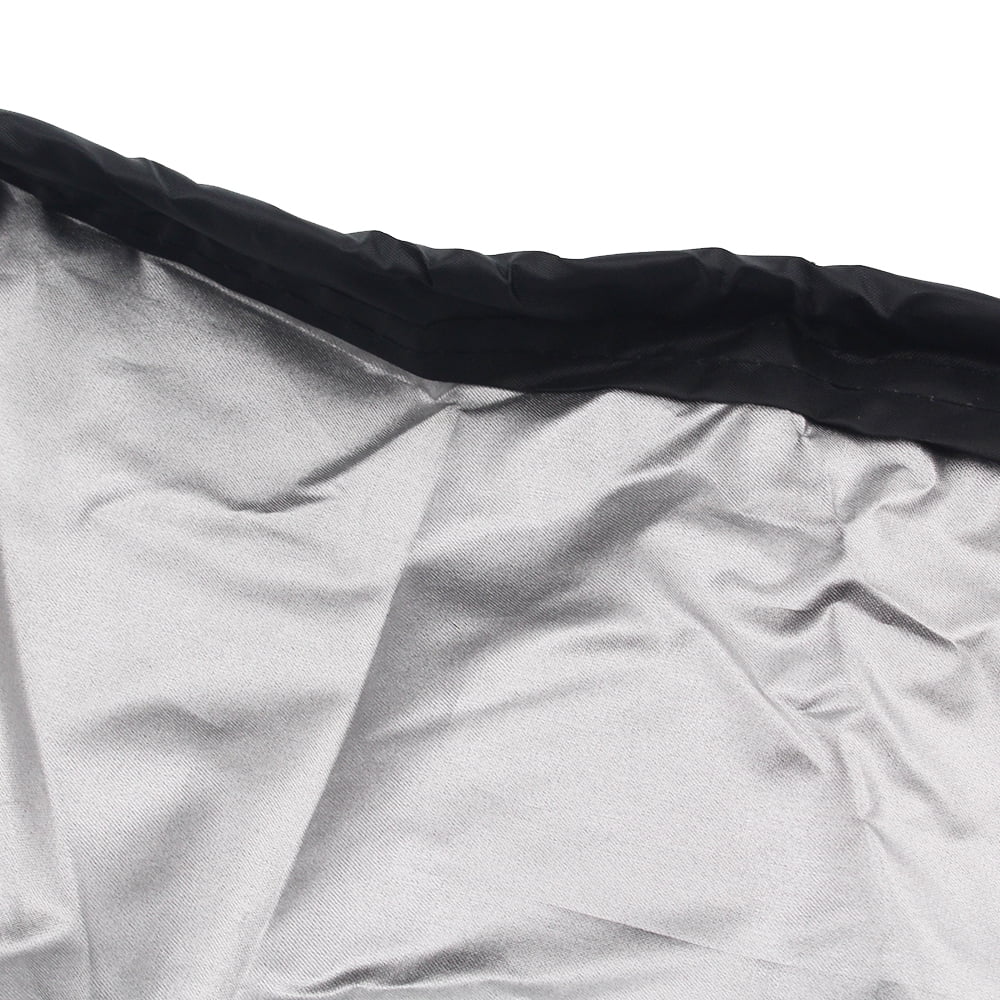 TJFU Black Chiminea Cover Outdoor Patio Waterproof Dustproof Sunscreen Protective Chimney Fire Pit Heater Cover Stove Cover Fit For 41 and 46