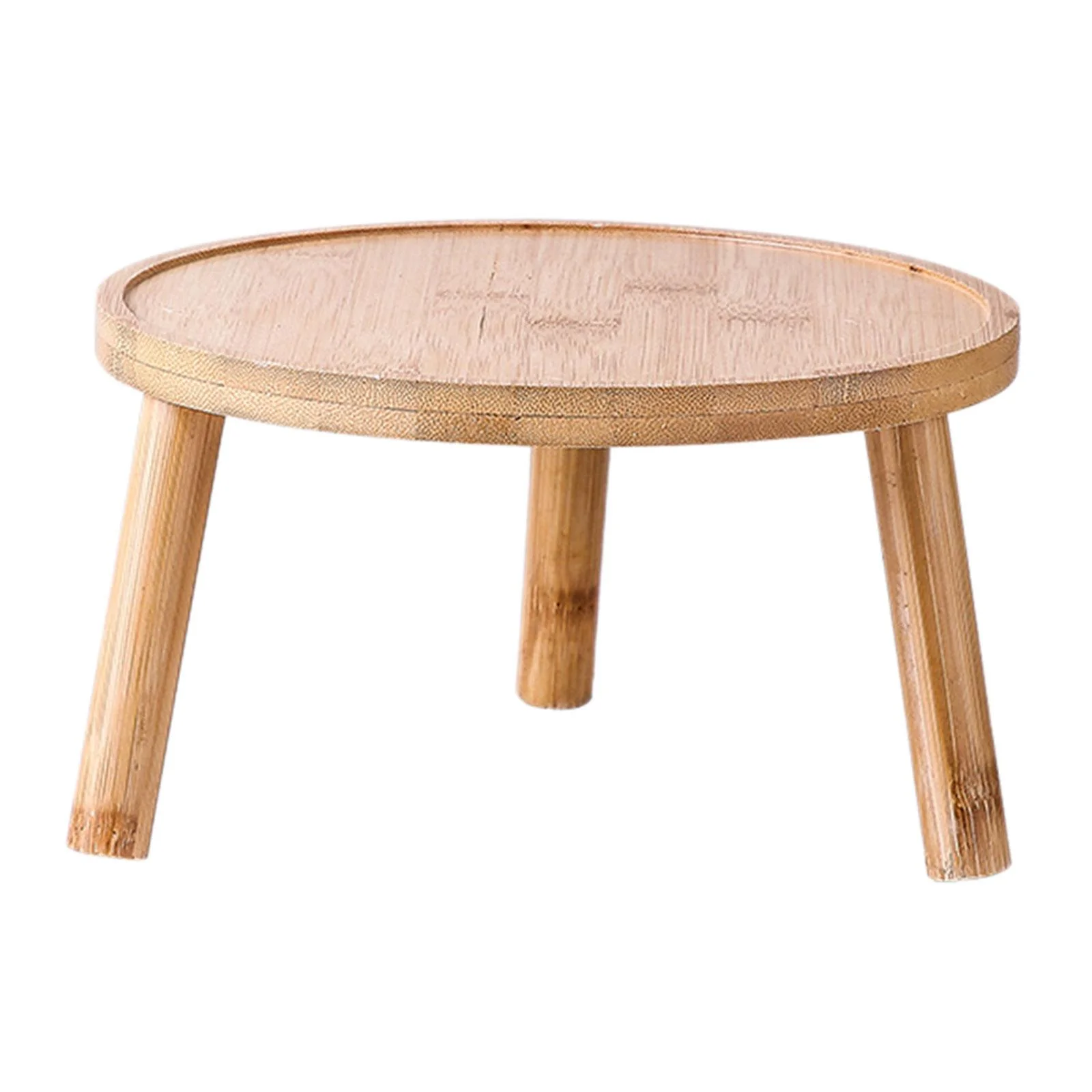 Miulika Flowers Pot Holder Planter Rack Indoor Balcony Garden Wooden Plant