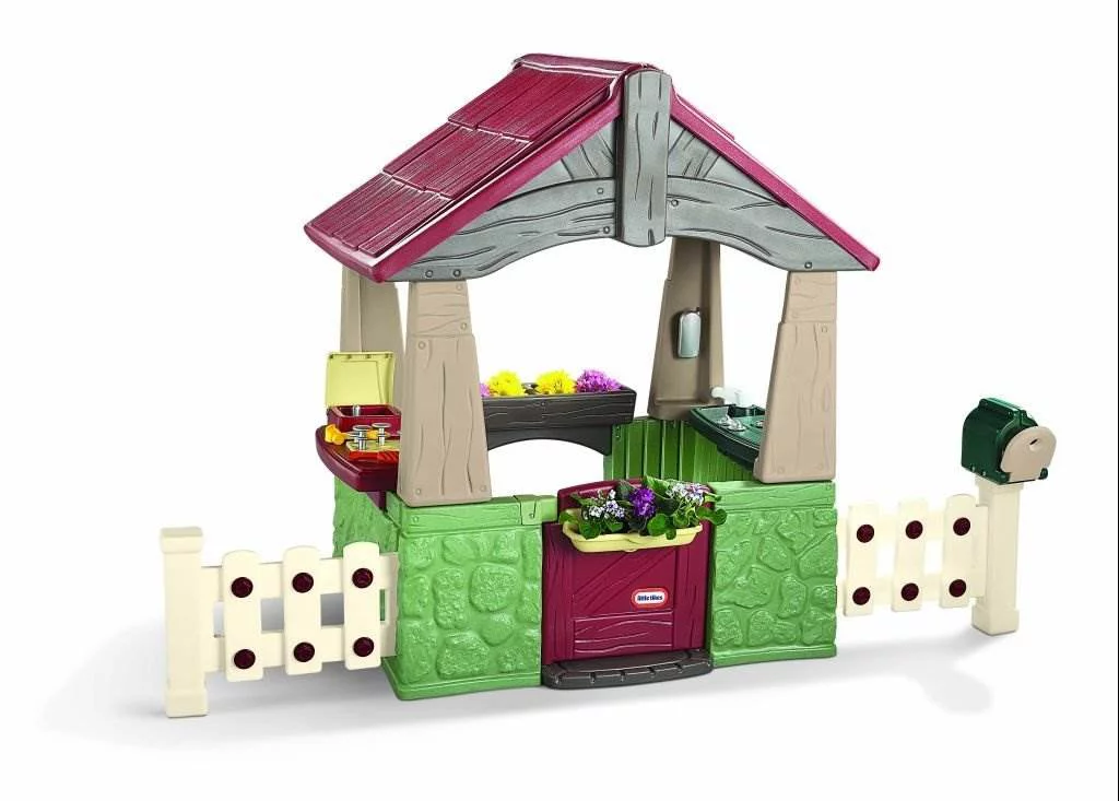 Little Tikes Home & Garden Kids Indoor/Outdoor Pretend Playhouse | 615894