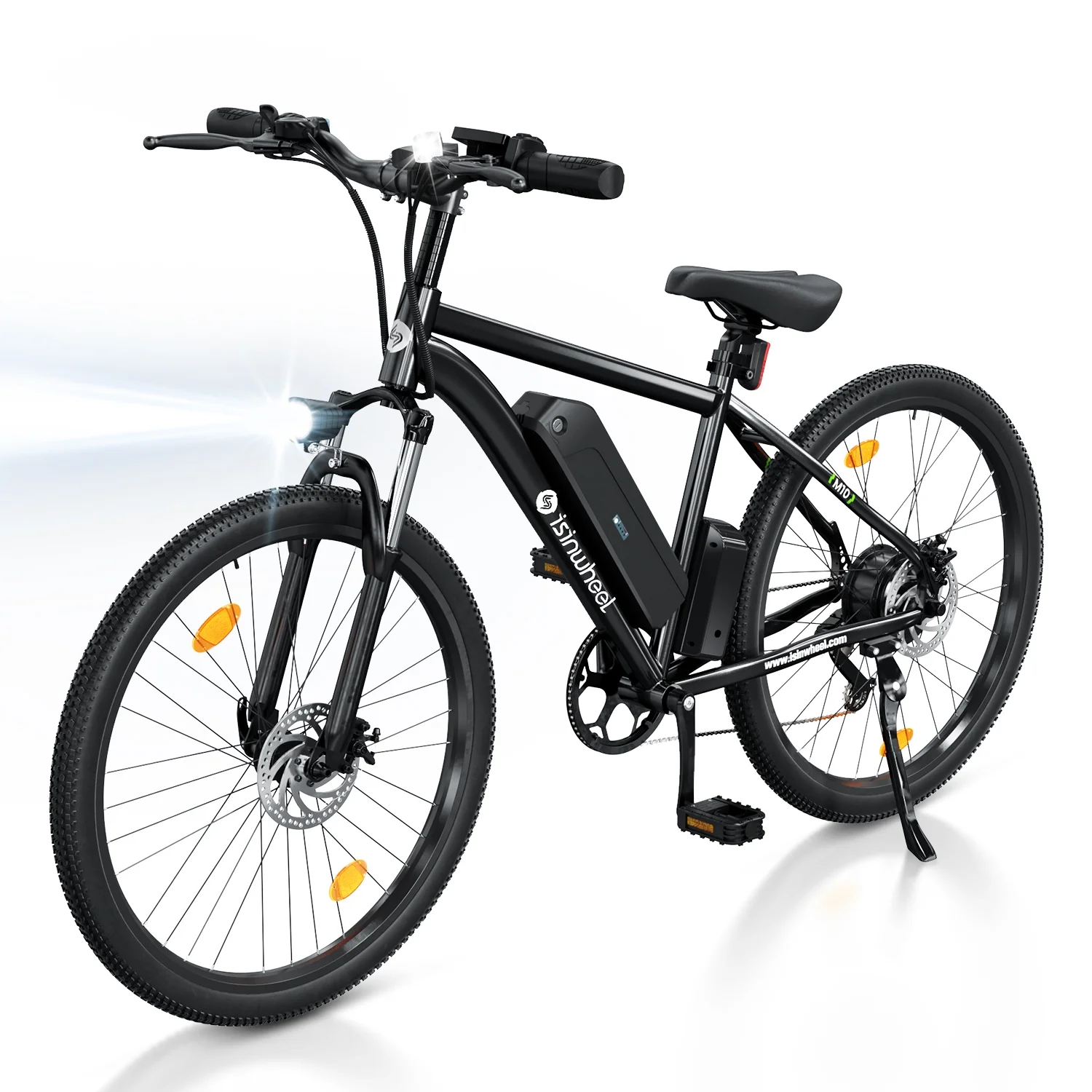 iSinwheel M10-W Electric Bike Adult 500W, 26