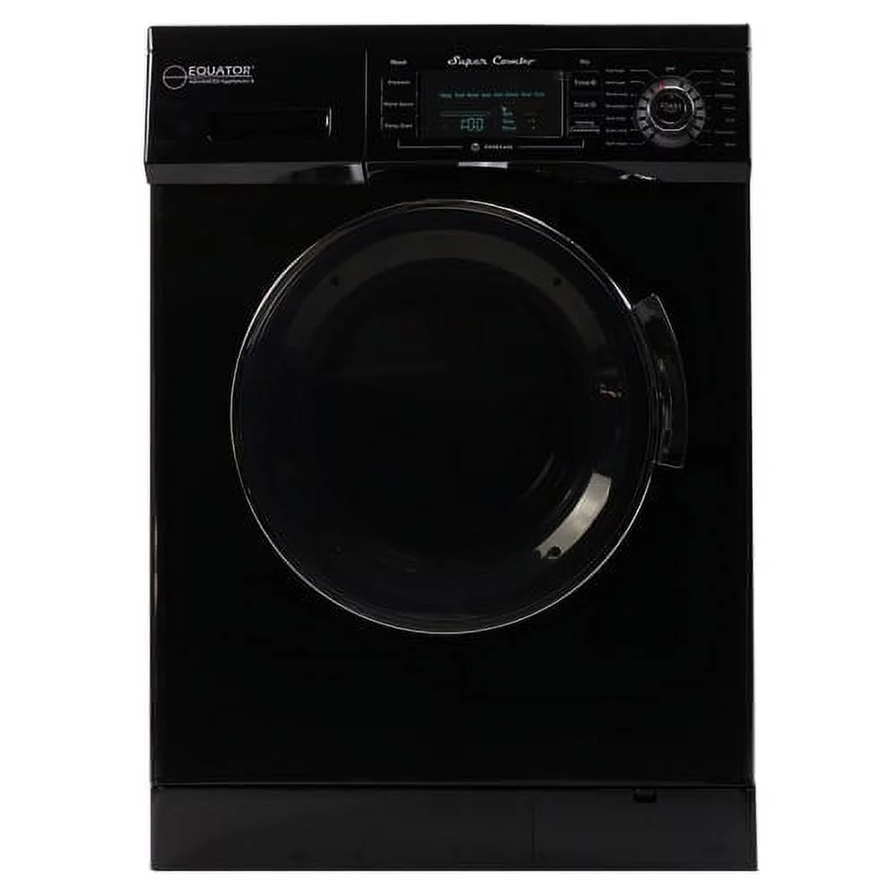 Equator All-in-one 13 lb Compact Combo Washer Dryer, Black
