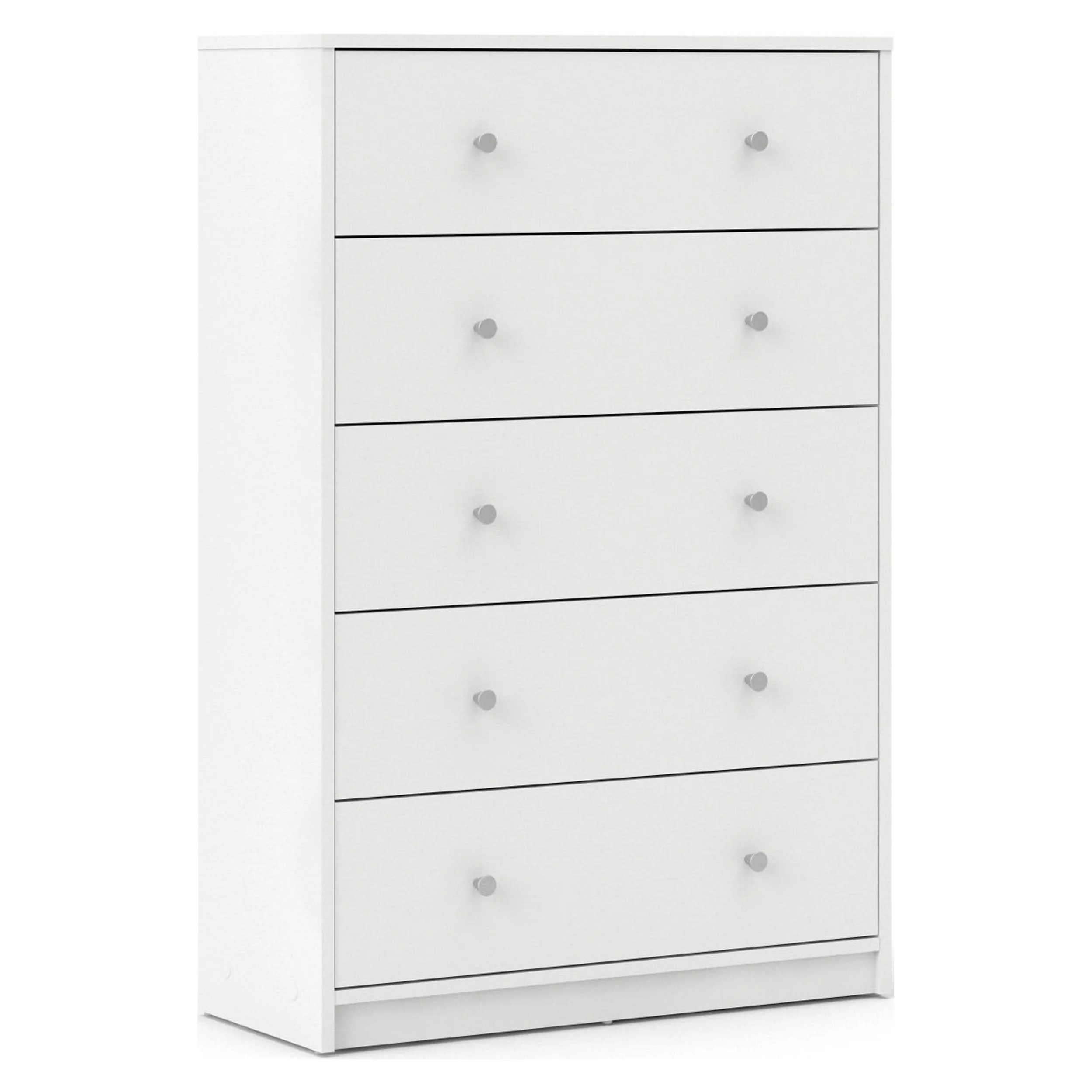 Studio 5 Drawer Dresser, White