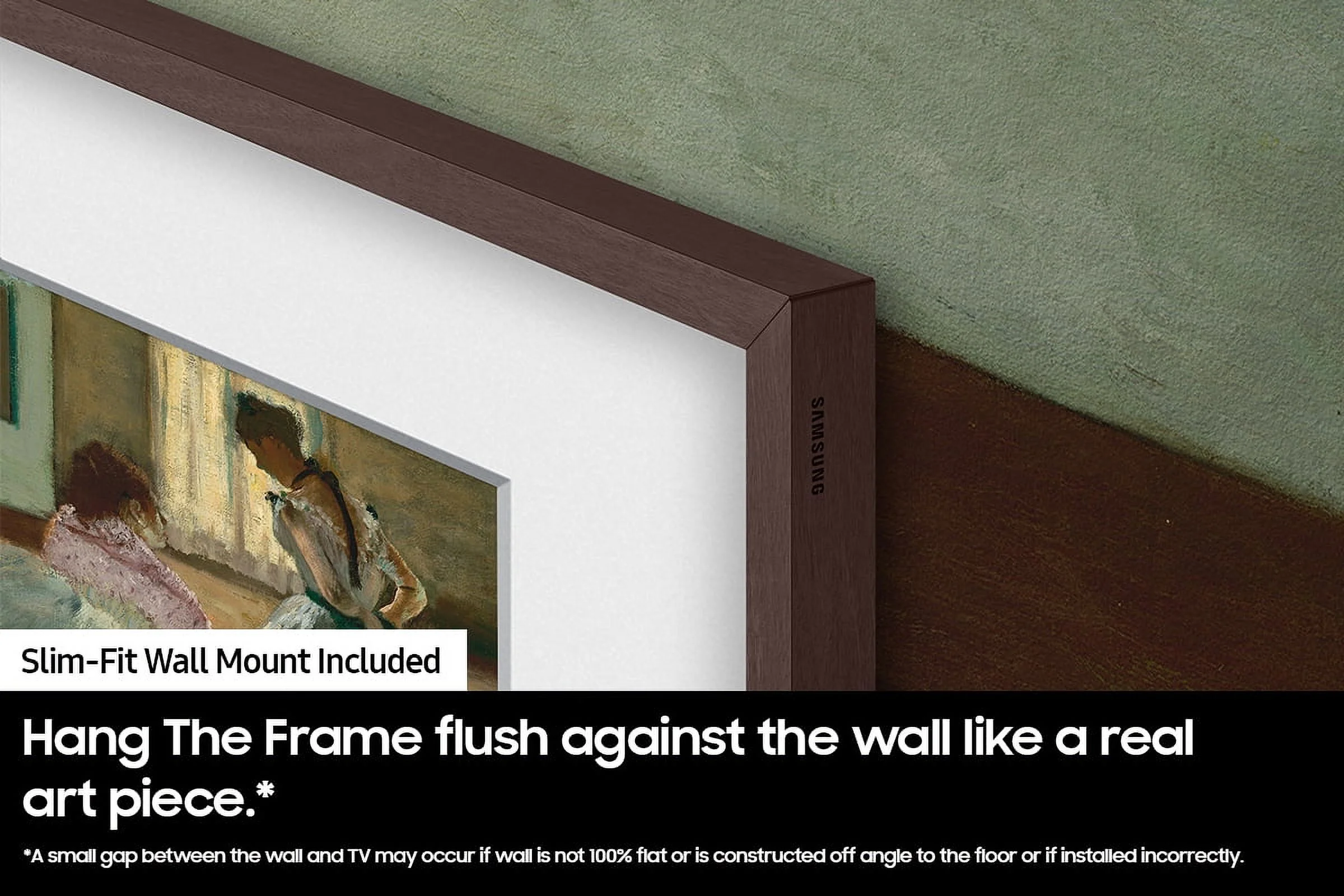 Samsung QN75LS03DAFXZA 75 Inch The Frame 4K Smart Quantum HDR TV with an Additional 1 Year Extended Protection (2024)