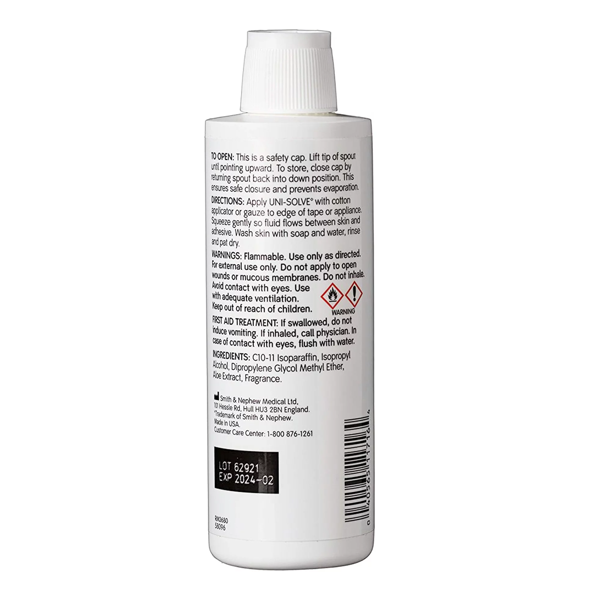 UniSolve Adhesive Liquid Remover 8 oz. 59402500, 1 Ct