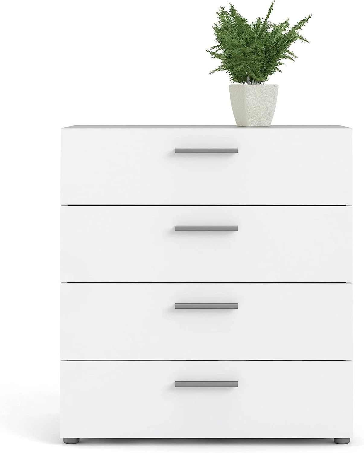 4 Drawer Chest, White