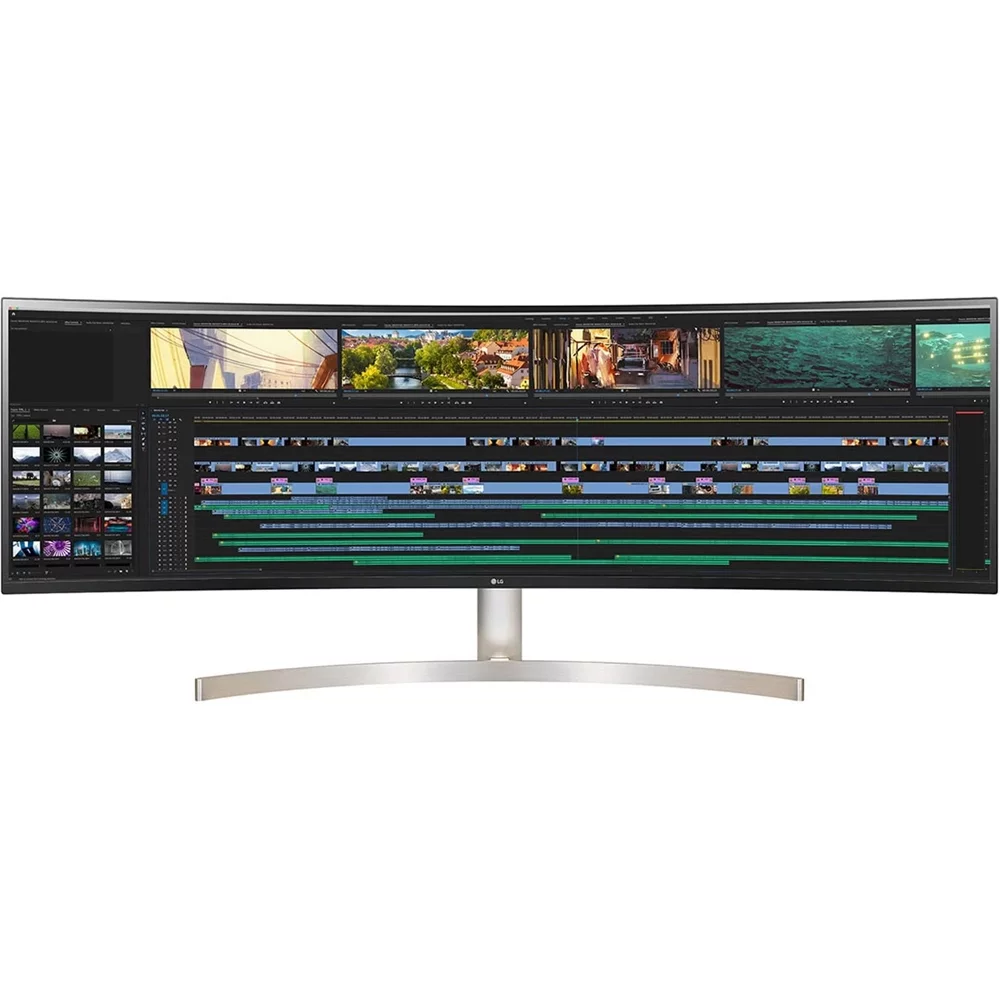 LG 49 Inch UltraWide Dual QHD IPS Curved Monitor with 1 Year Warranty
