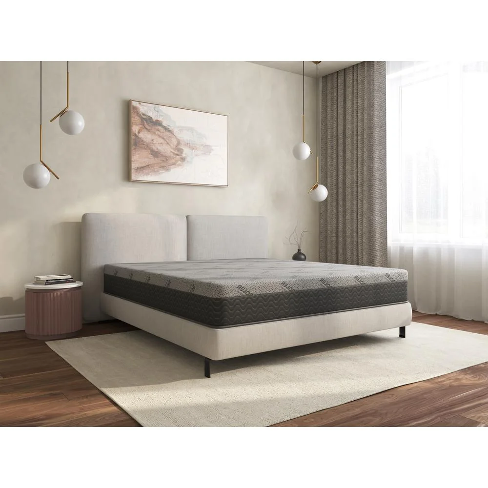 American Furniture Classics Franklin Series CertiPUR-US Certified 10 inch Twin XL Size Gel Infused Memory Foam Mattress in a box