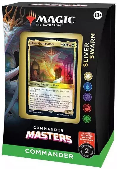 MtG Commander Masters Silver Swarm Commander Deck
