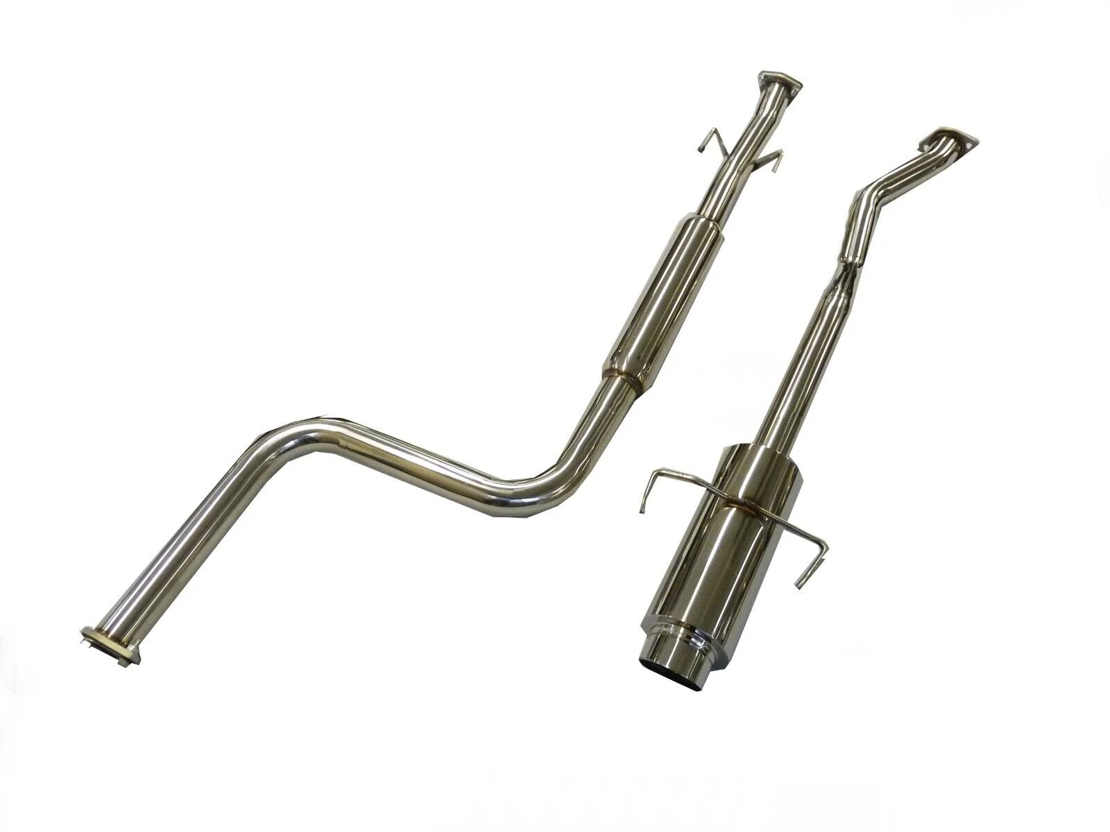 OBX Stainless Steel Type R Catback Exhaust Fitment For 90 thru 93 Honda Accord F20A
