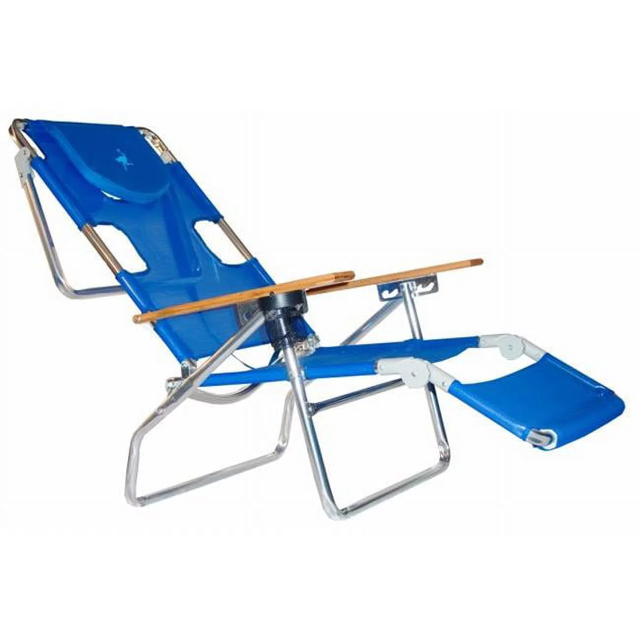 Deltess Corp 3N1 1001B Blue Ostrich 3-In-1 Beach Chair & Lounger Pack Of 3