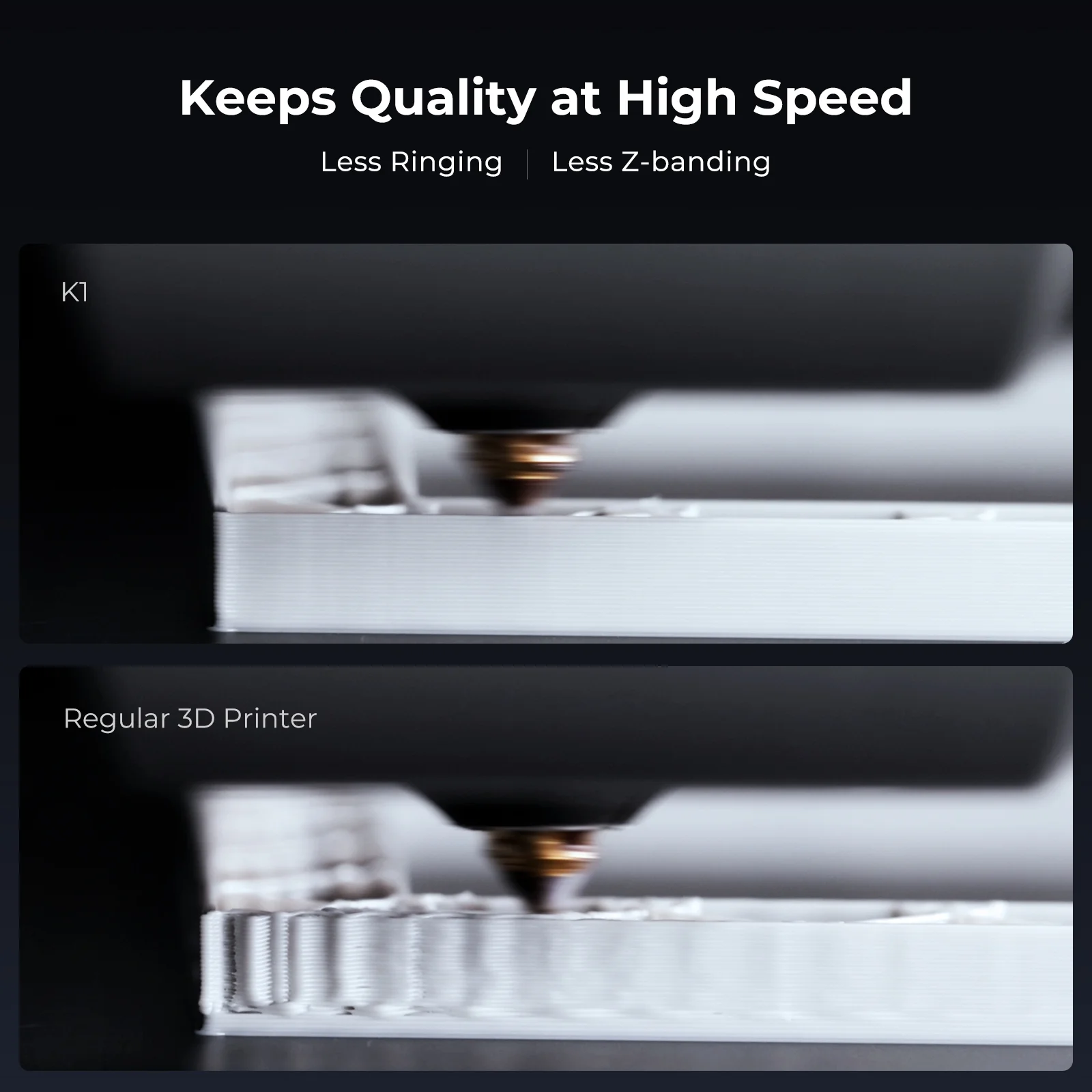 Official Creality K1 3D Printer 600mm/s High Speed 3D Printing with Creality K1 Smooth PEI Build Plate