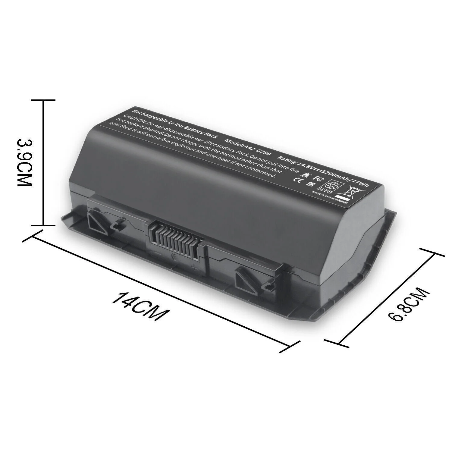 A42-G750 Laptop Battery For ASUS G750 G750J G750JS