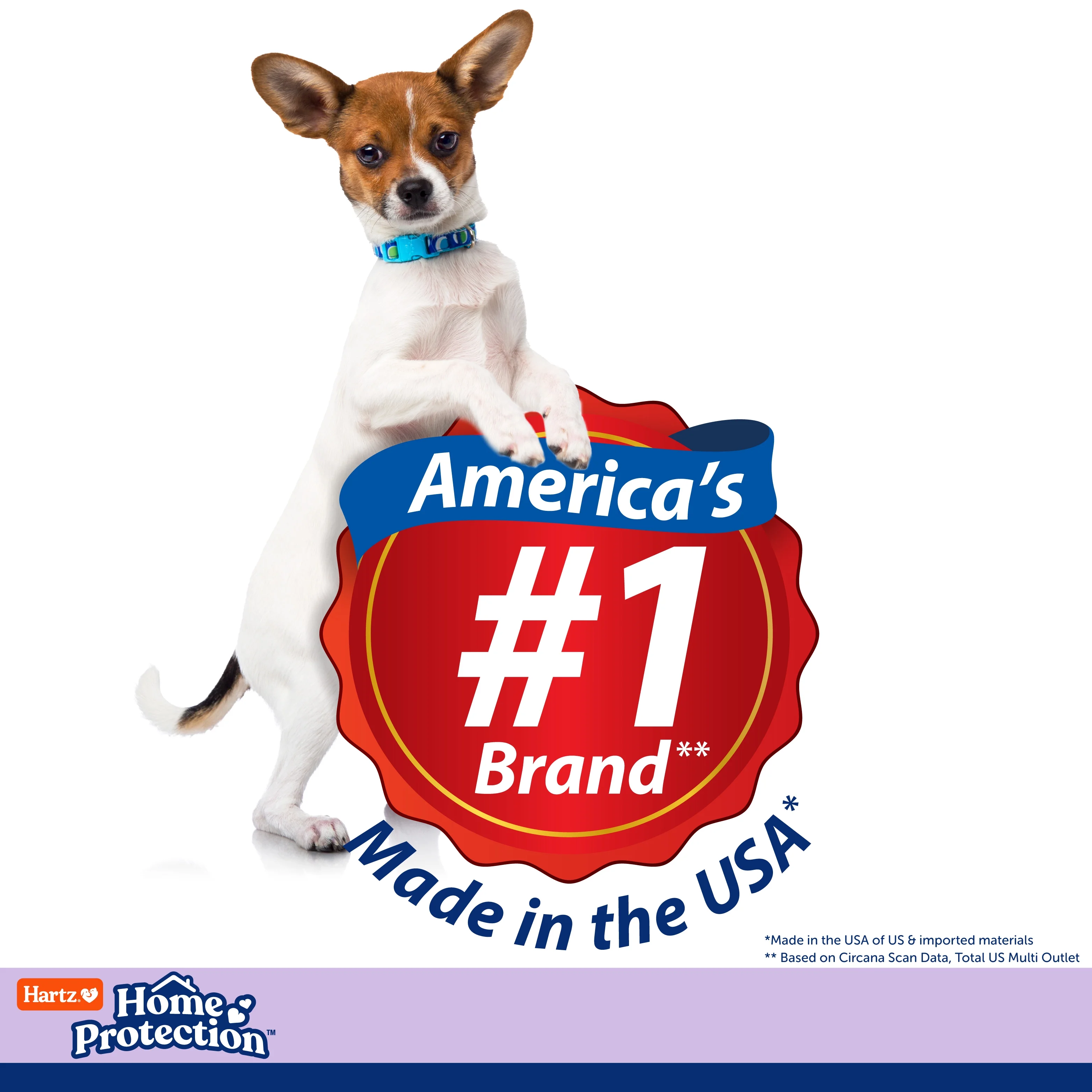 Hartz Home Protection Lavender Scent Odor-Eliminating Dog Pads, XXL, 30 in x 30 in, 40ct