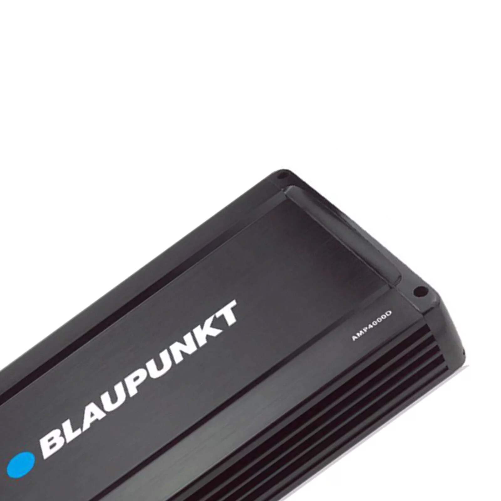 Blaupunkt AMP4000D 4000W Max 1-CH Monoblock Class D Stereo Car Audio Amplifier Bundle