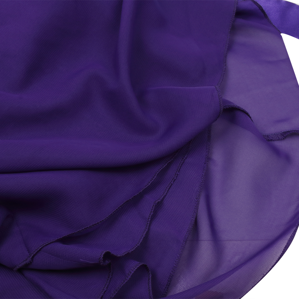 Eandarui Girls Toddler Kids Flower Chiffon Pleated Bridesmaid Wedding Pageant Party Dress Purple 14