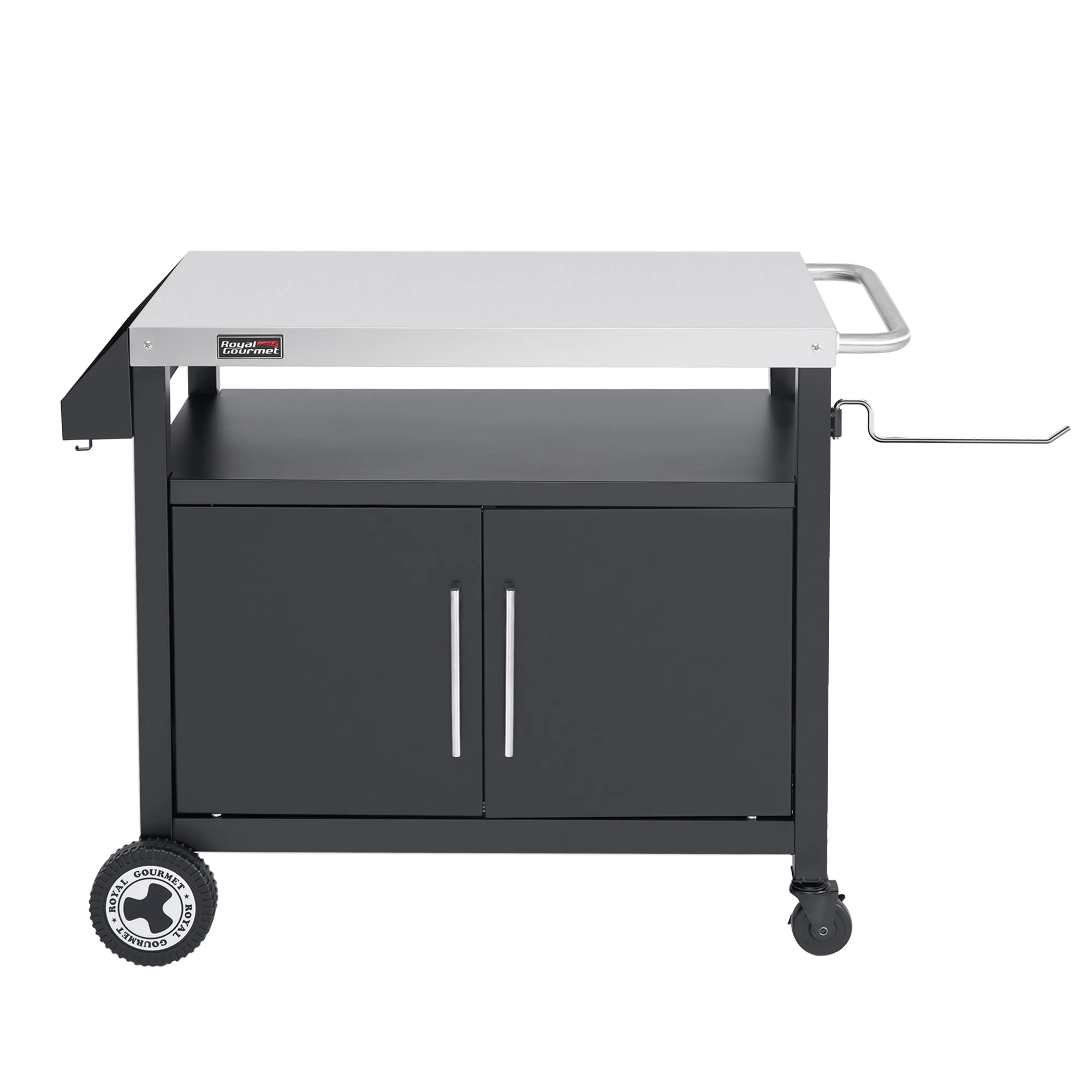 Royal Gourmet PC3403S Movable Kitchen Island Cart