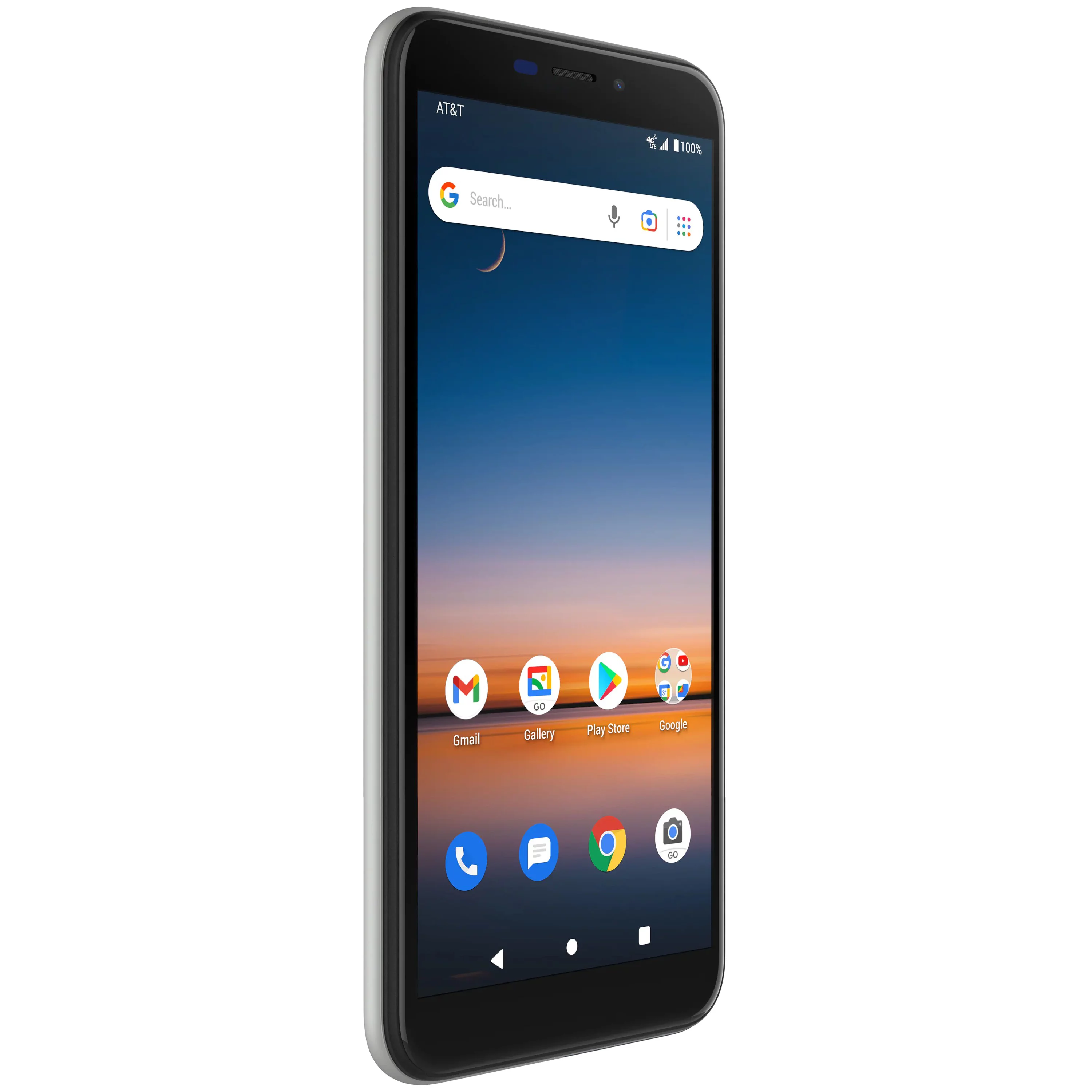 AT&T Calypso 2 32GB, Satin Silver - Prepaid Smartphone