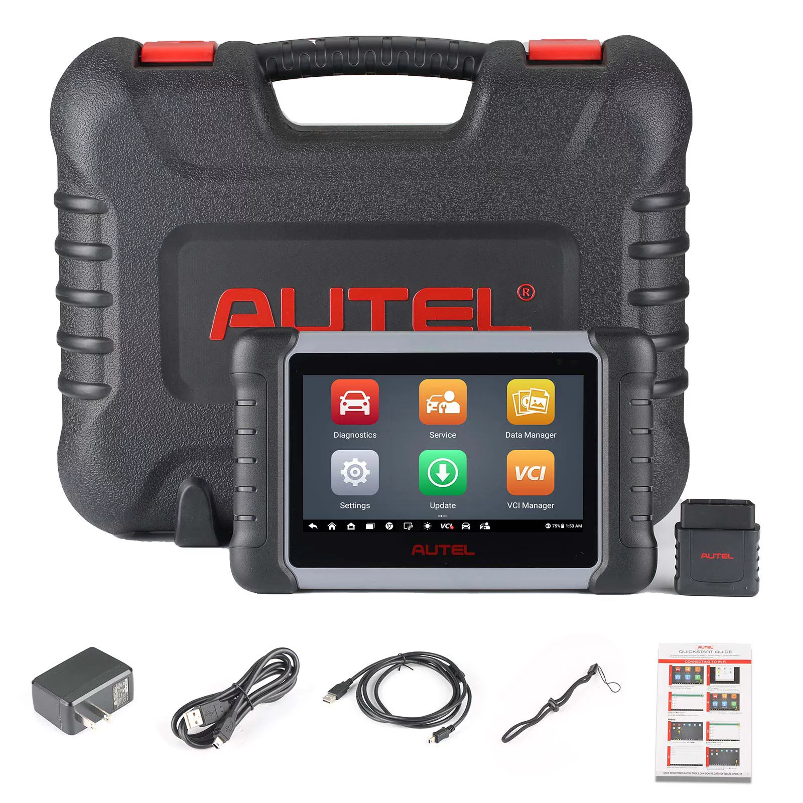 AUTEL MaxiCOM MK808Z-BT Bi-Directional Diagnostic Scanner Upgraded of MK808 MK808S MX808
