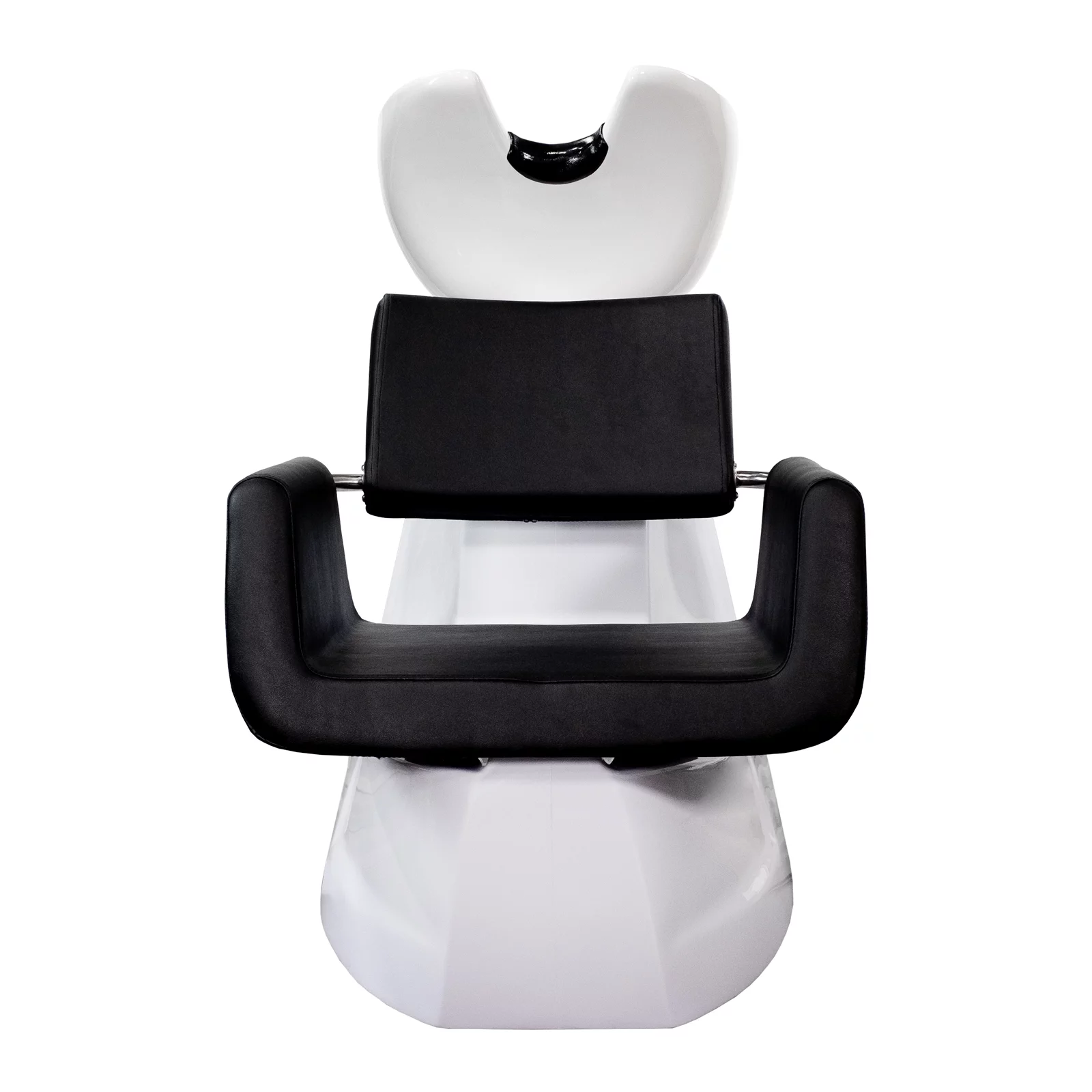 Backwash Shampoo Unit ARON WHITE w/ Shampoo Bowl, Sink & Faucet for Beauty Salon