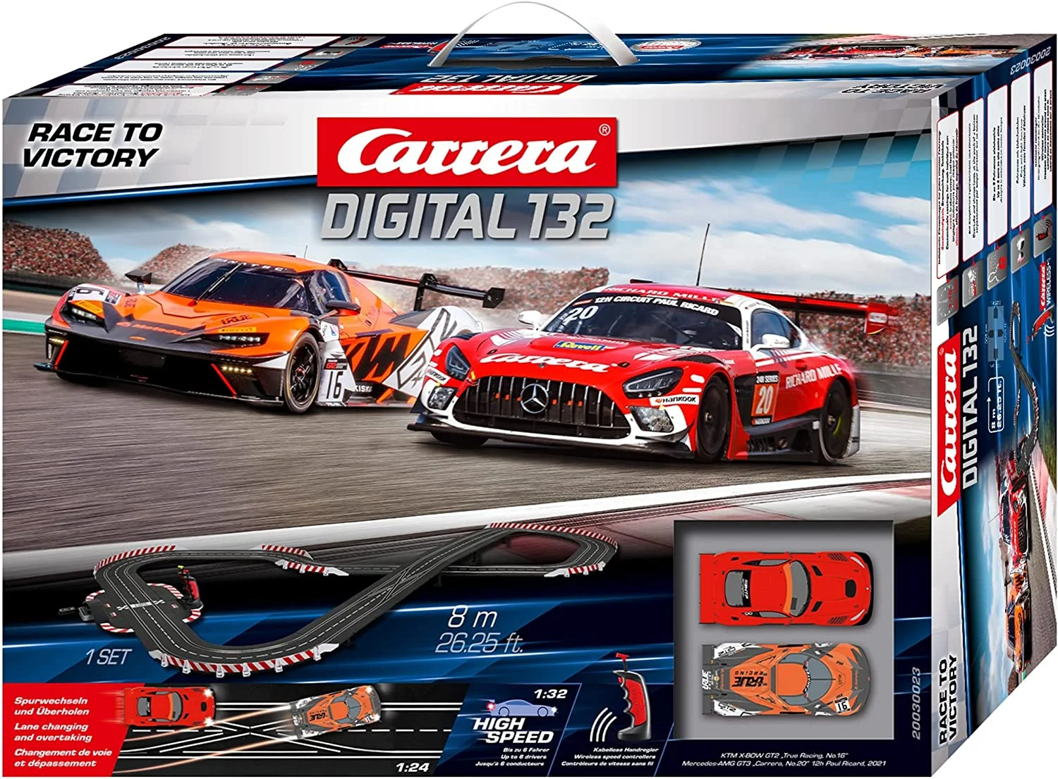 Carrera GO!!! 1:32 Race to Victory Slot Car Racing System