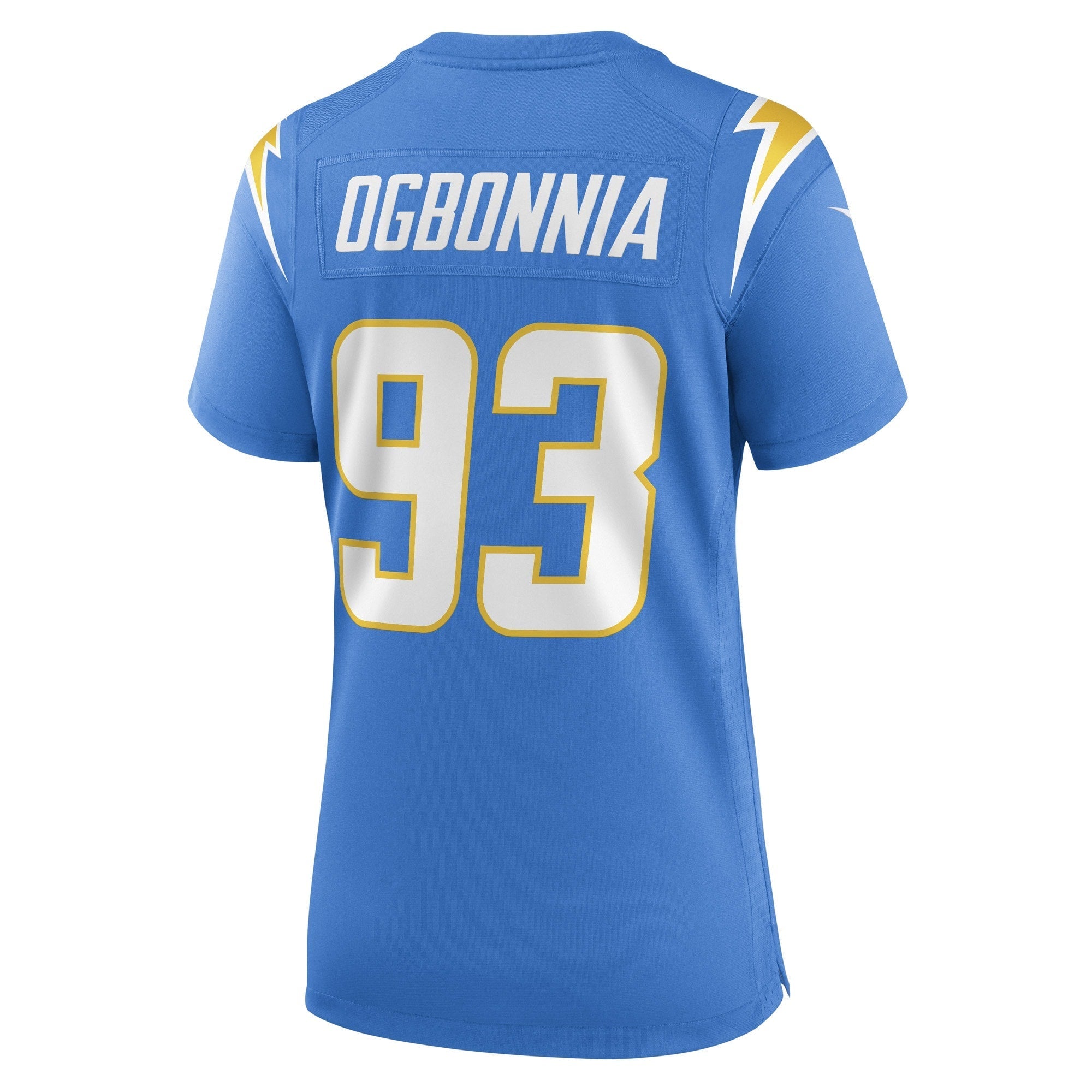Women's Nike Otito Ogbonnia Powder Blue Los Angeles Chargers Game Player Jersey