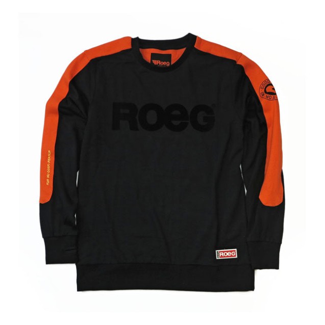 Outlet ROEG ‘Randy’ Mesh Jersey – Black/Orange S