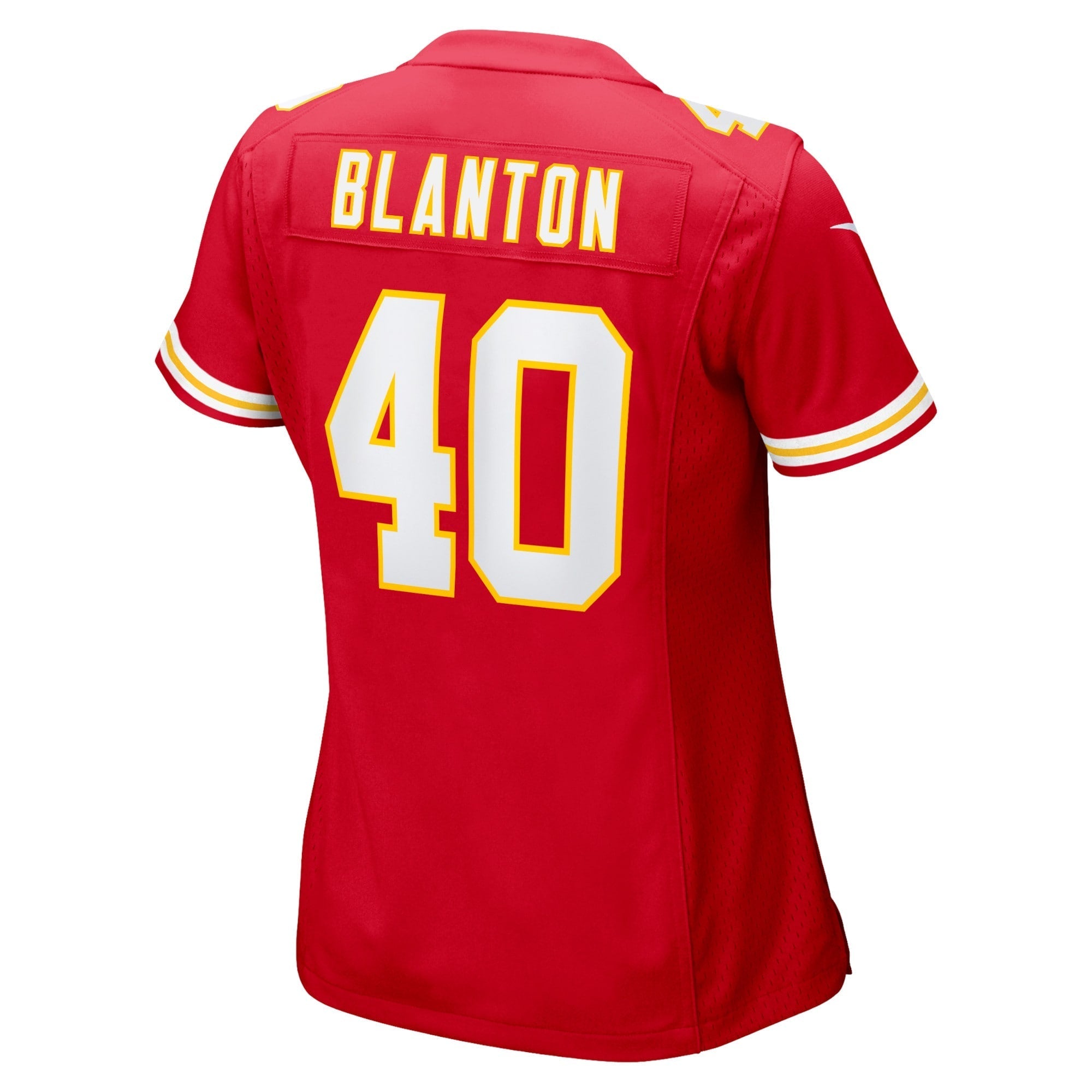 Women's Nike Kendall Blanton Red Kansas City Chiefs Home Game Player Jersey